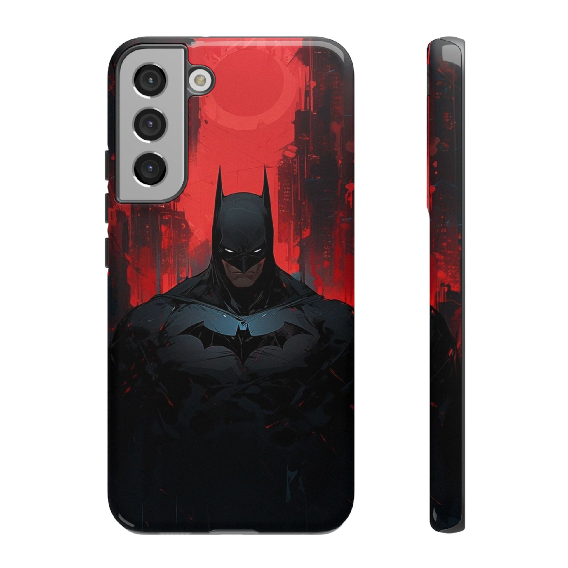 The Dark Knight Batman Tough Cases for iPhones, Samsung, and Pixel
