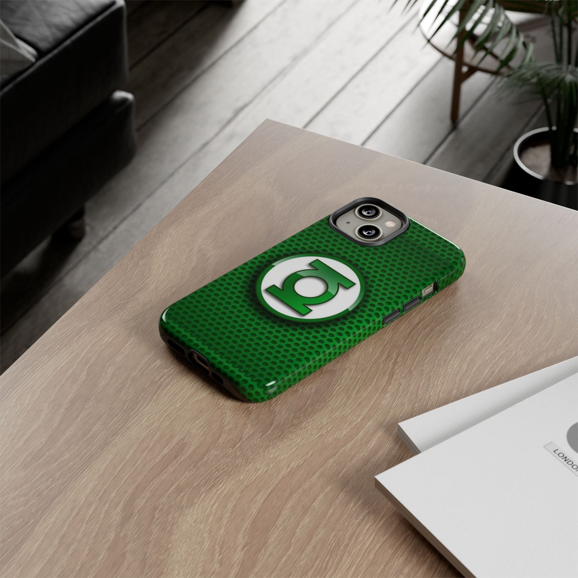 Green Lantern Logo Phone Case, Tough Cases, DC Case for iPhones, Samsung, and Pixel