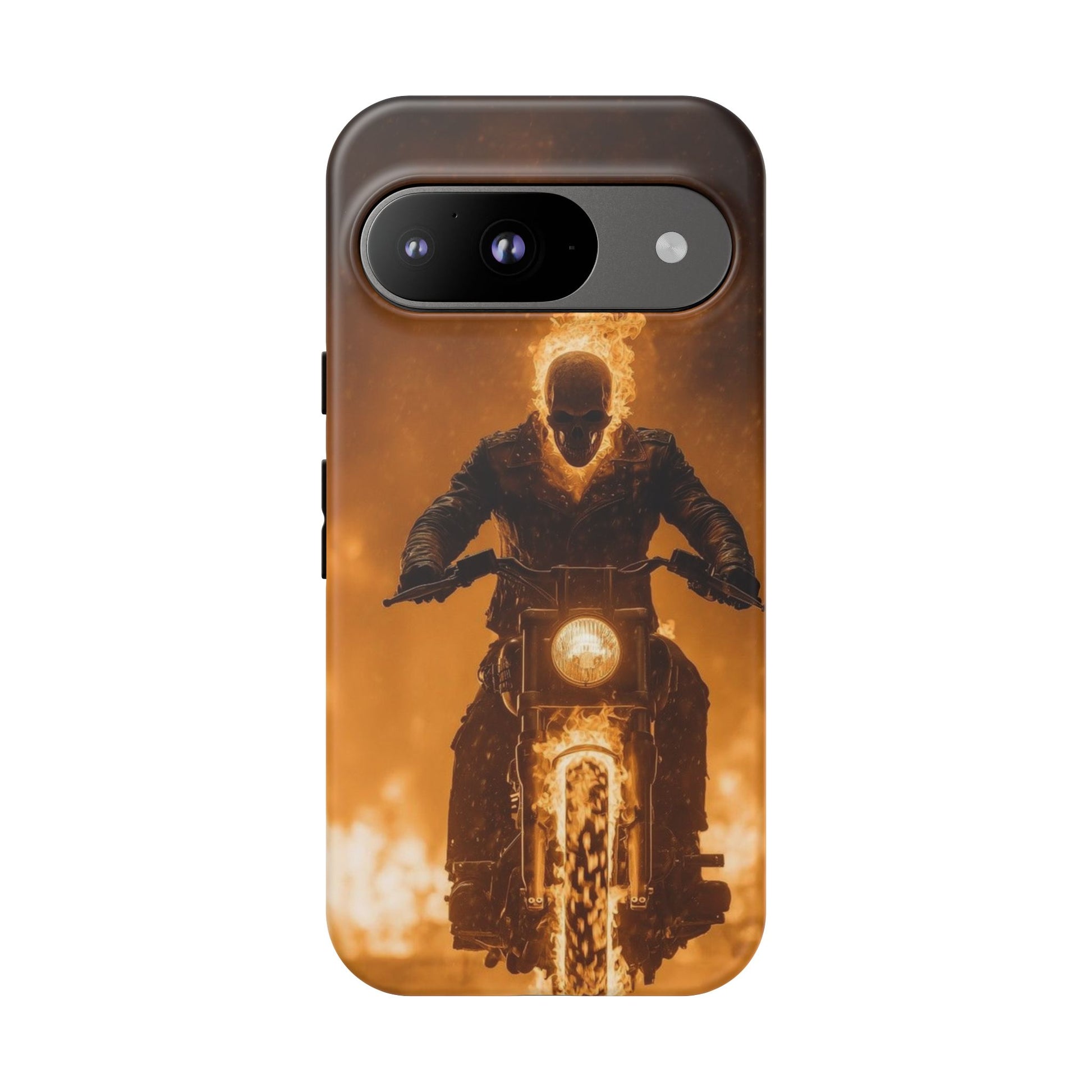 Marvel's Ghostrider Tough Cases for iPhones, Samsung, and Pixel