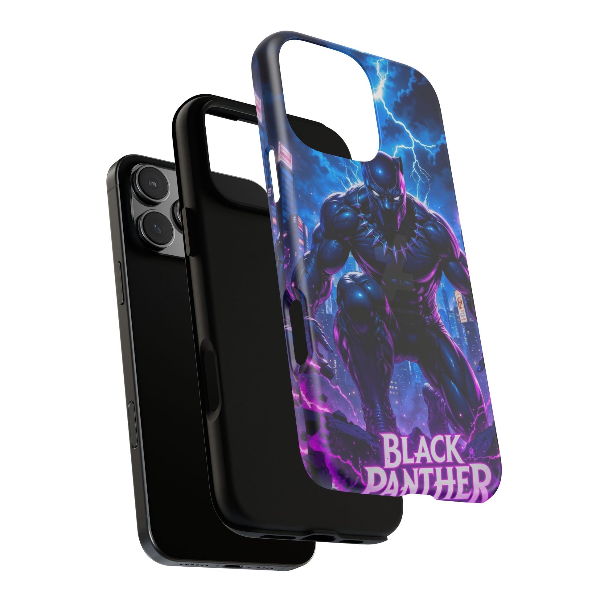Black Panther Phone Case, Tough Cases for iPhones, Samsung, and Pixel
