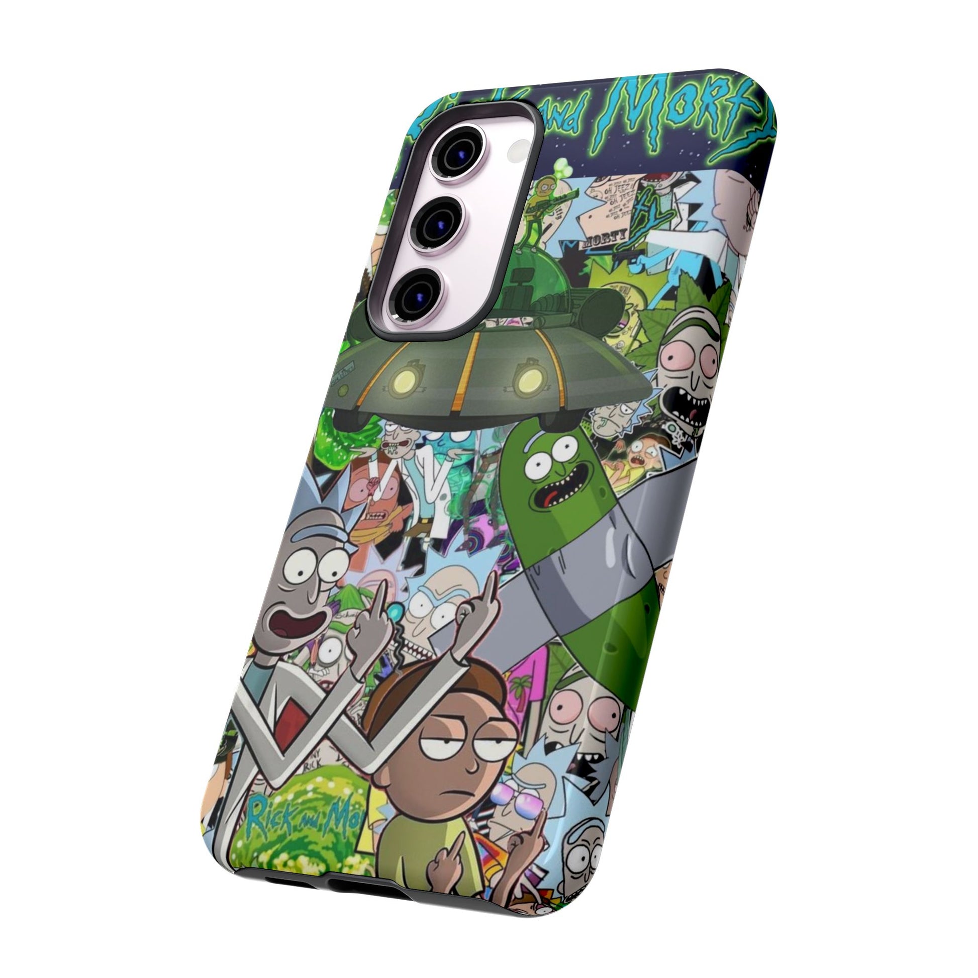 Rick and Morty Phone Case, Tough Cases for iPhones, Samsung, and Pixel