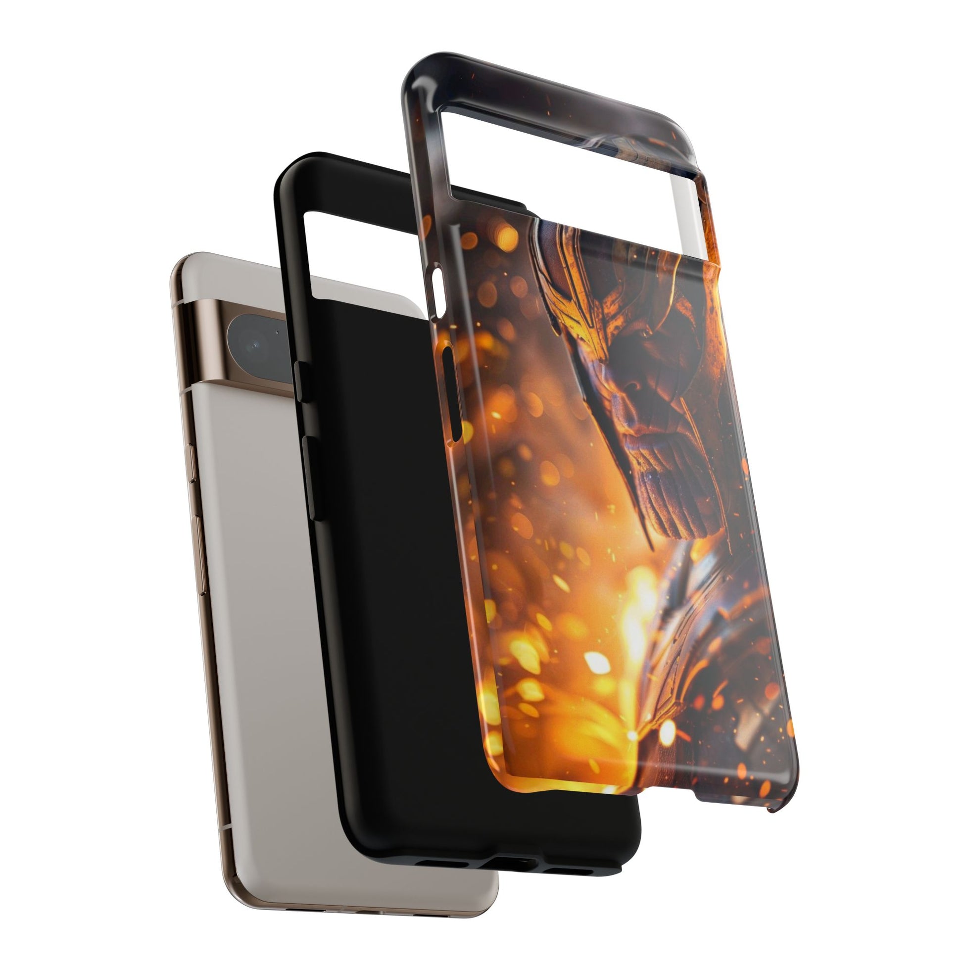 Marvel Villain Thanos Tough Cases for iPhones, Samsung, and Pixel