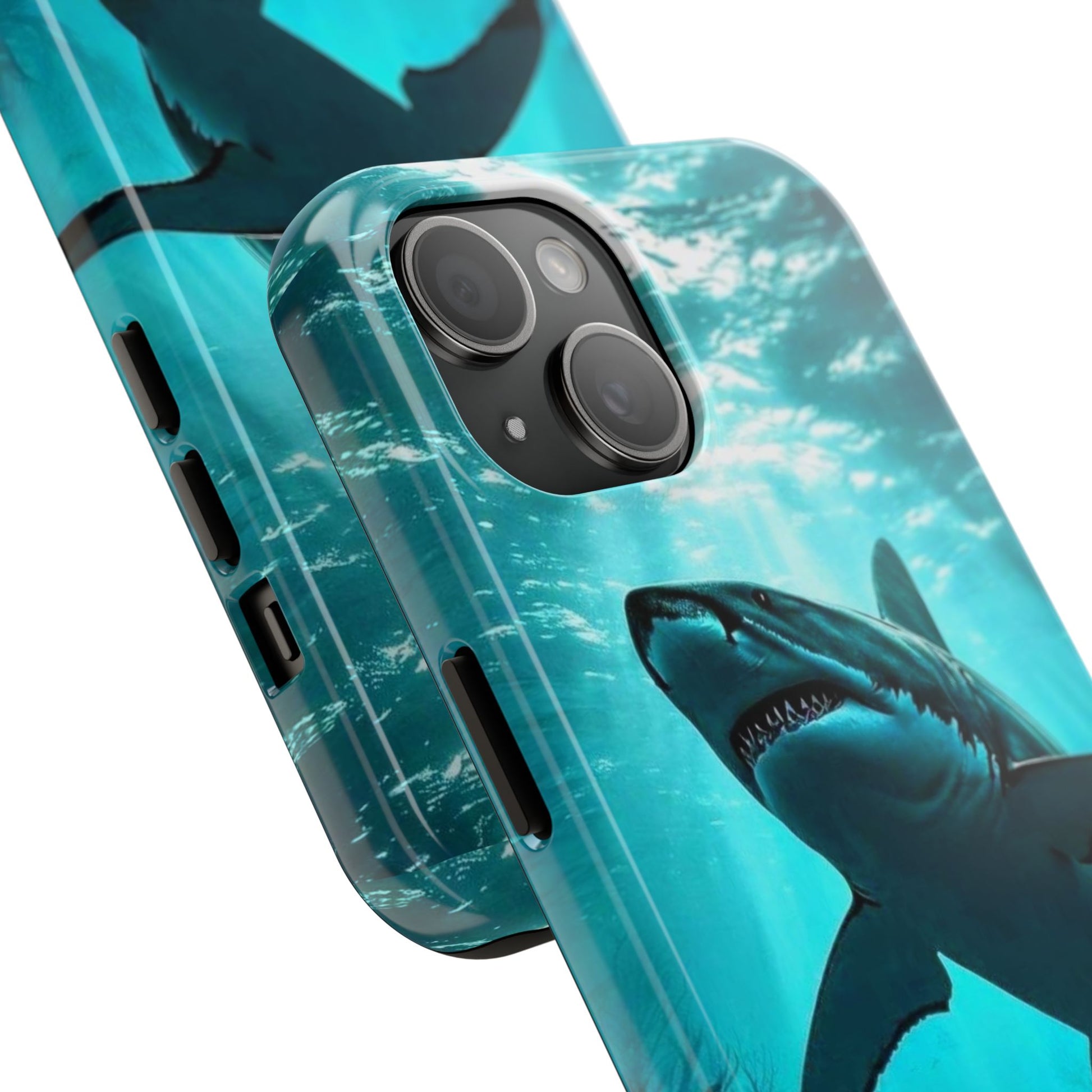 Killer Shark Theme Phone Cases for iPhones & Samsung Phones