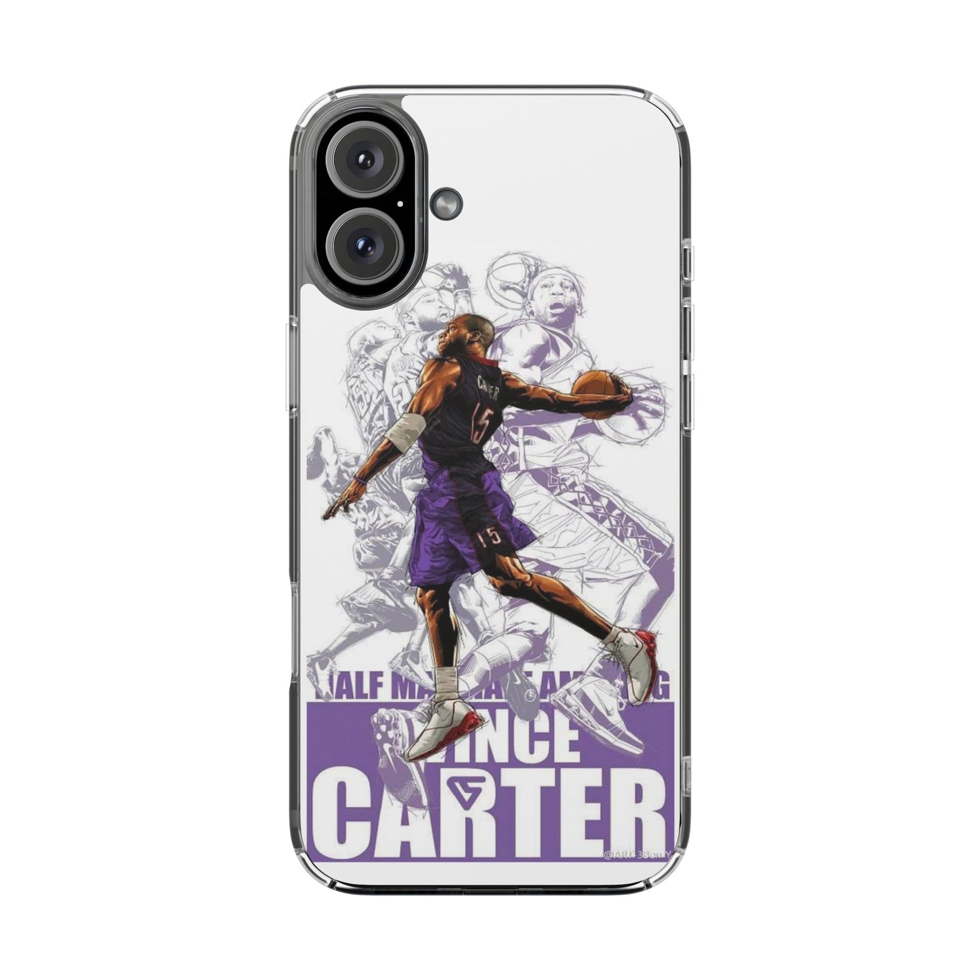 Slam Dunk Champ Vince Carter Protective Iphone and Samsung case