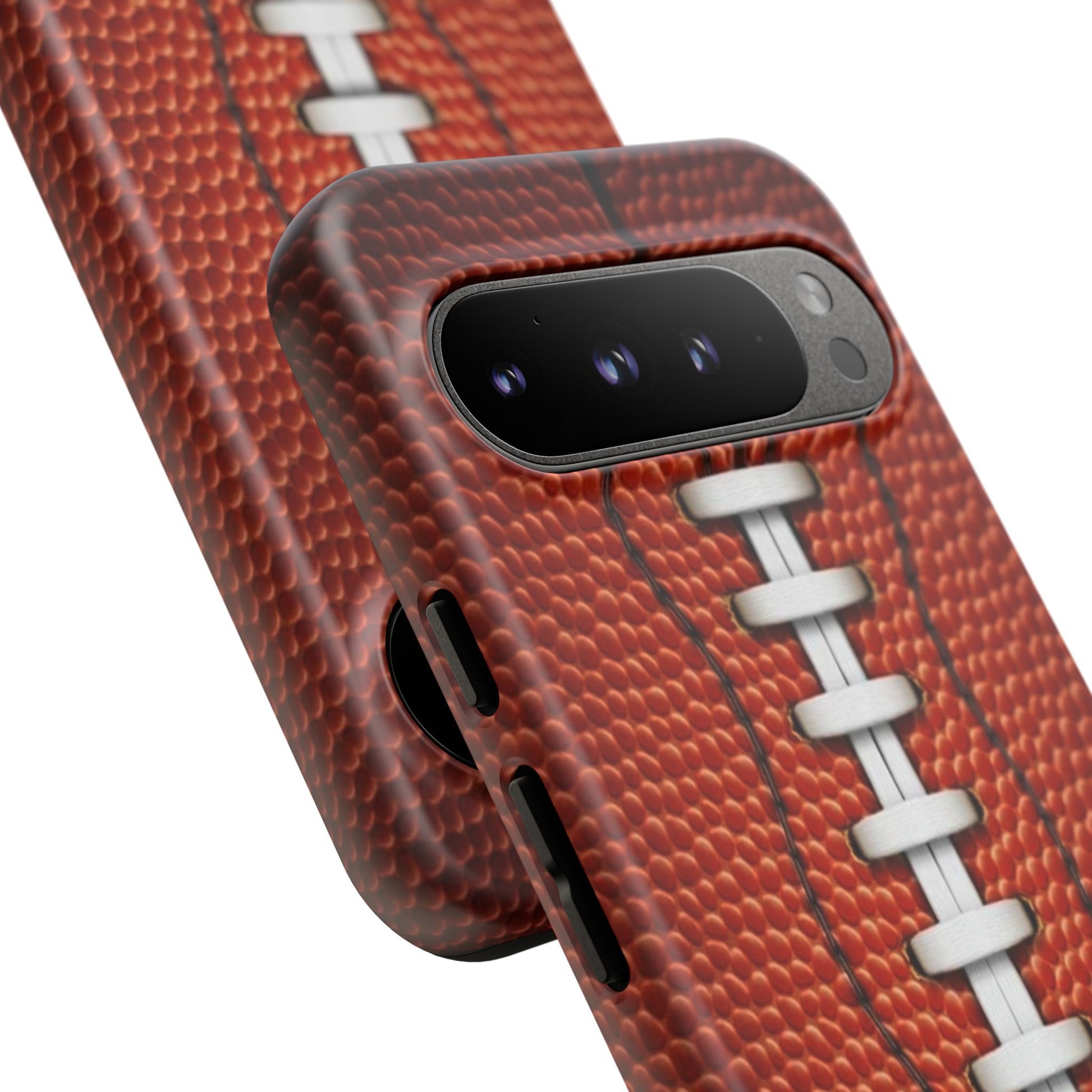 Football Pigskin Print Tough Cases for iPhones, Samsung, and Pixel