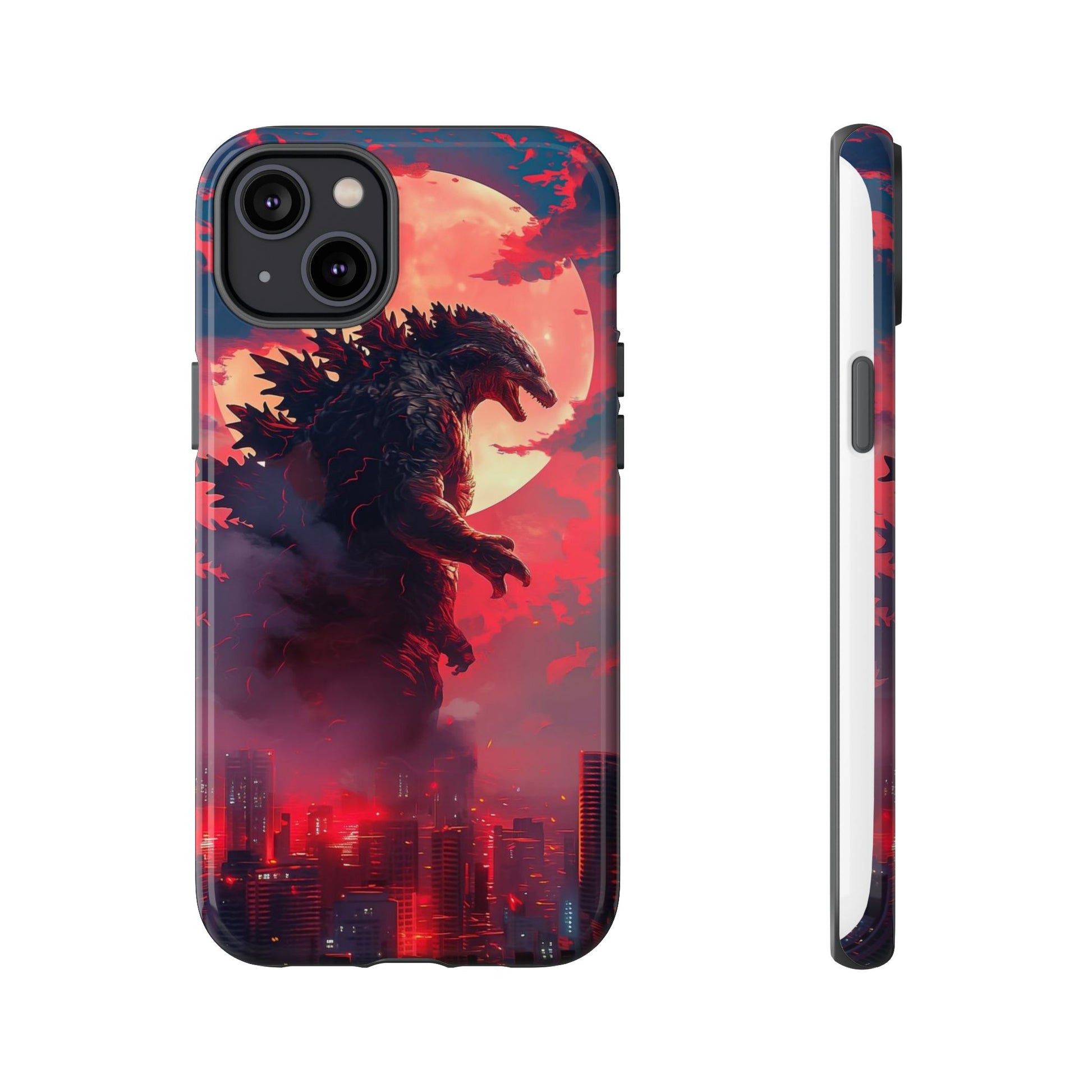 King of Monsters Godzilla Tough Phone Cases for iPhones, Samsung, and Pixel