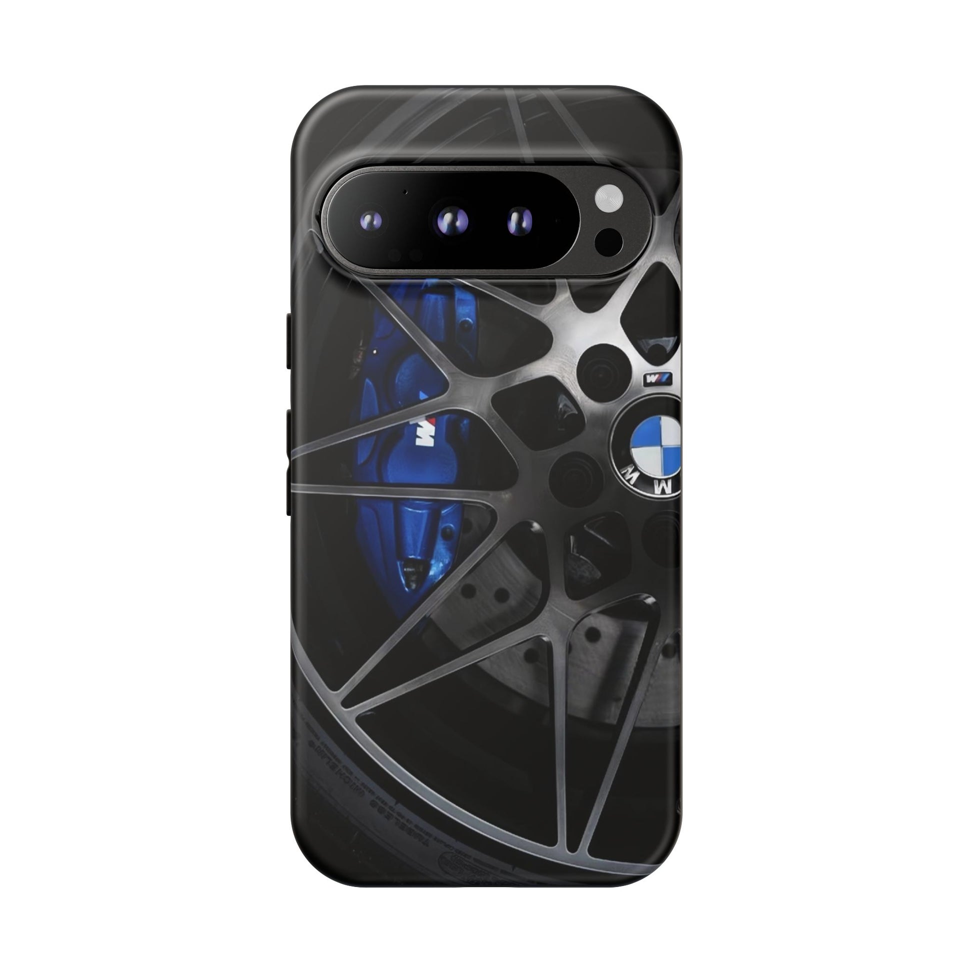 BMW M3 Racing Wheels Tough Cases for iPhones, Samsung, and Pixel