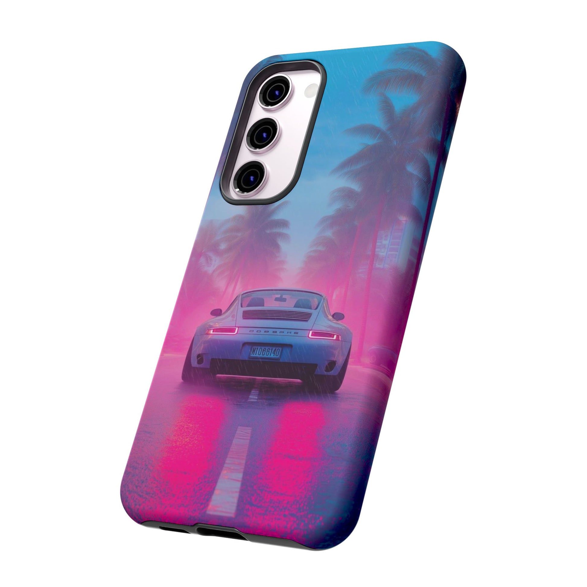 Miami Vice Porsche Phone Case for iPhone, Samsung Galaxy, & Pixel Phones