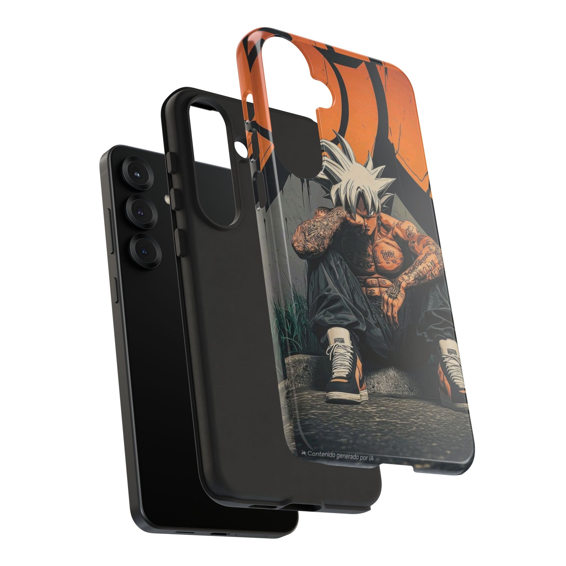 Anime DBZ Thug Tough Cases for iPhones, Samsung, and Pixel