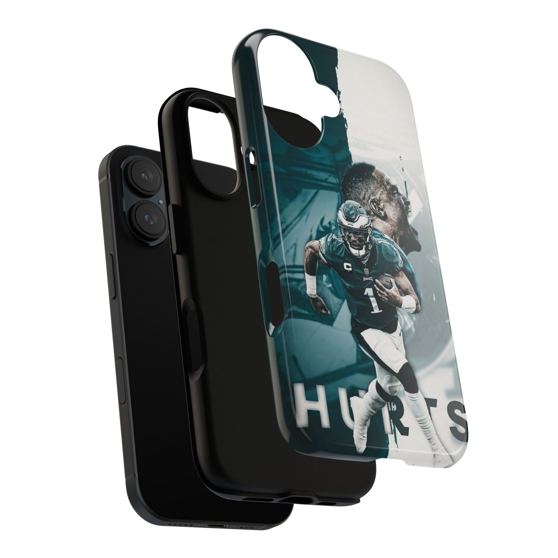 Jalen Hurts Eagles Football Tough Cases for iPhones, Samsung, and Pixel