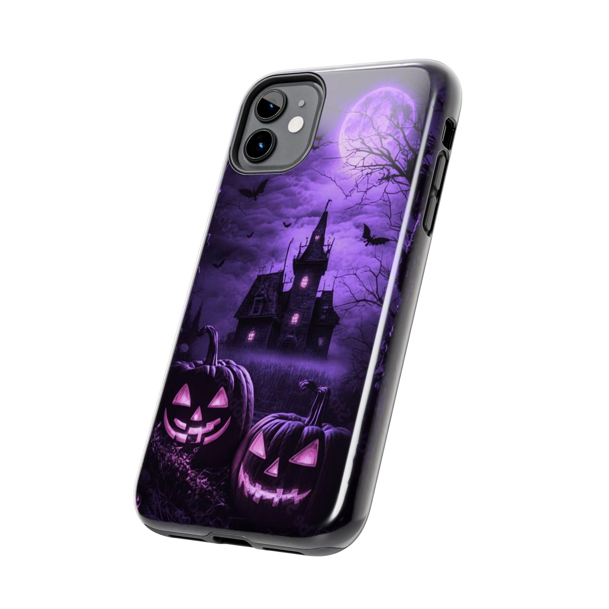 Haunted House Halloween Theme Phone Cases for iPhones & Samsung Phones