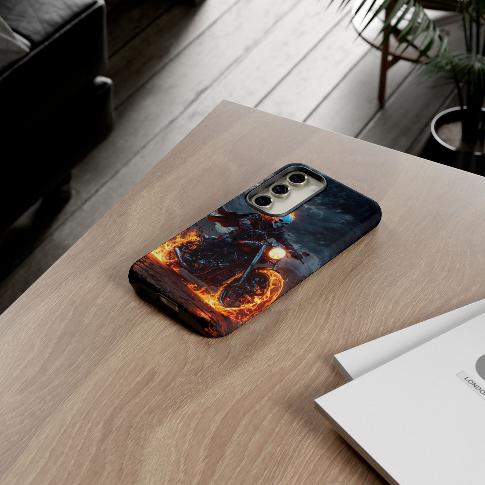 Marvel's Ghost Rider Tough Cases for iPhones, Samsung, and Pixel