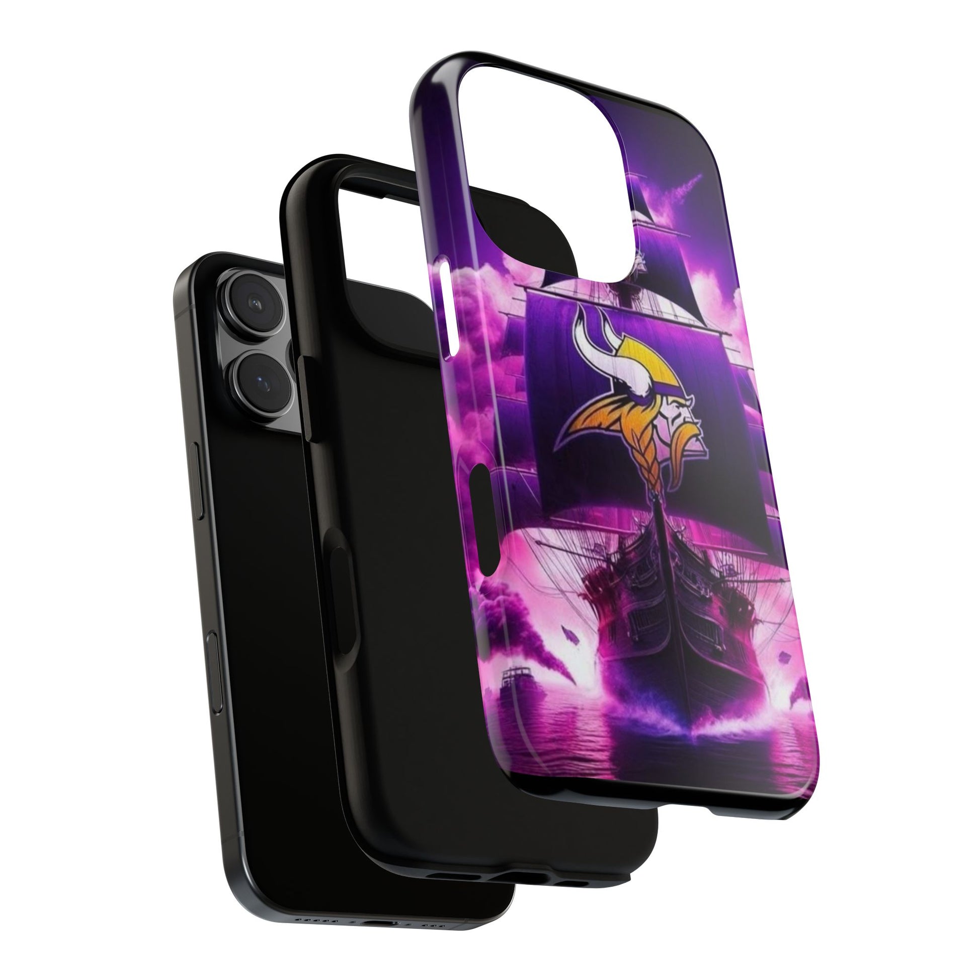 Minnesota Vikings Ship Football Phone Case, Tough Cases for iPhones, Samsung, and Pixel