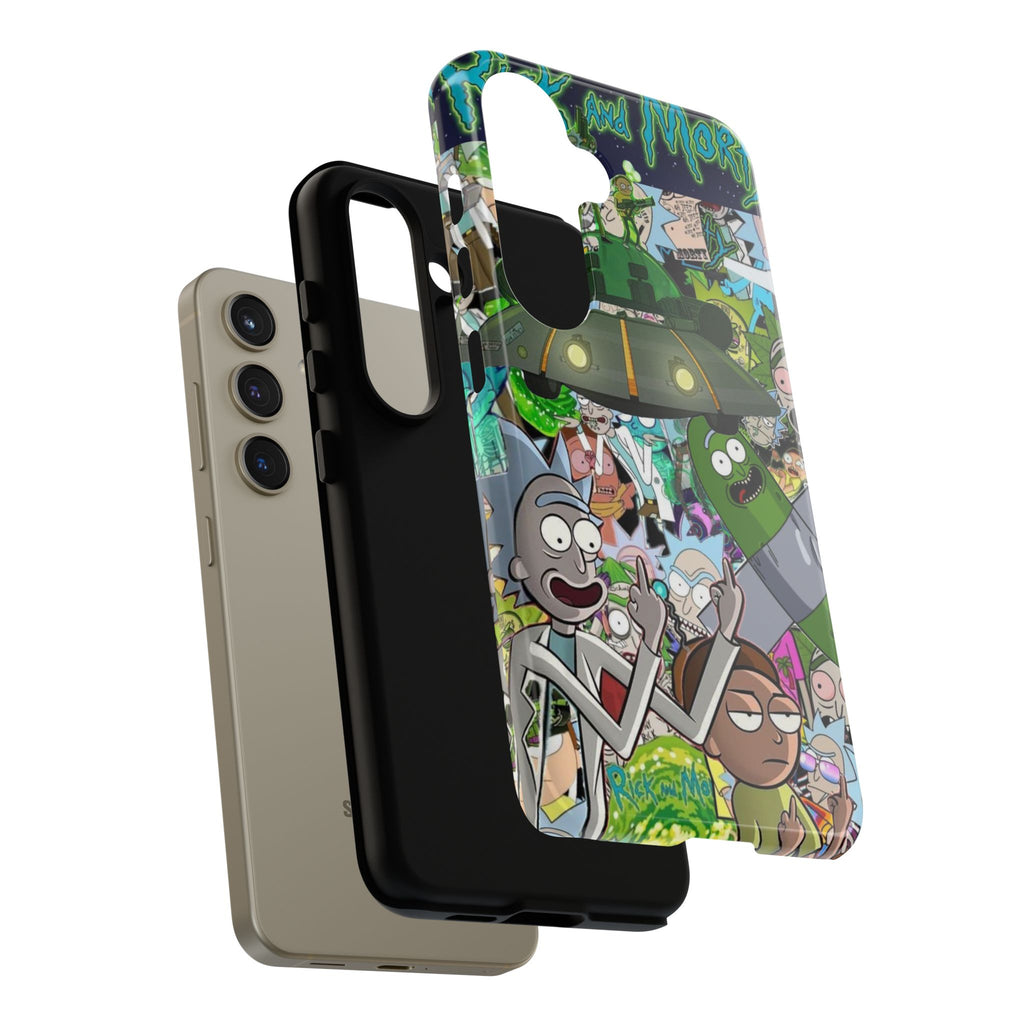 Rick and Morty Phone Case, Tough Cases for iPhones, Samsung, and Pixel