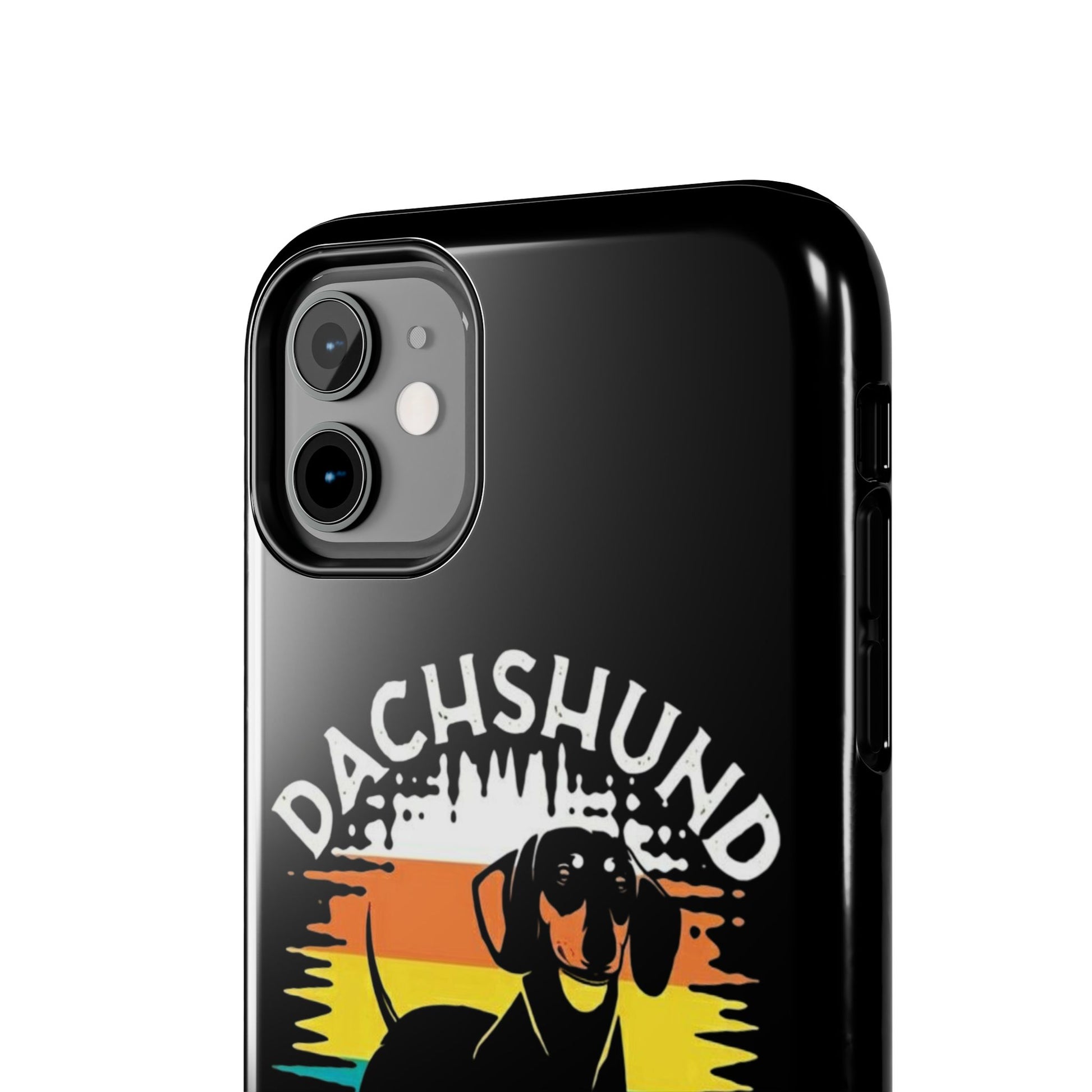 Dachshund Boss Theme Phone Cases for iPhones & Samsung Phones