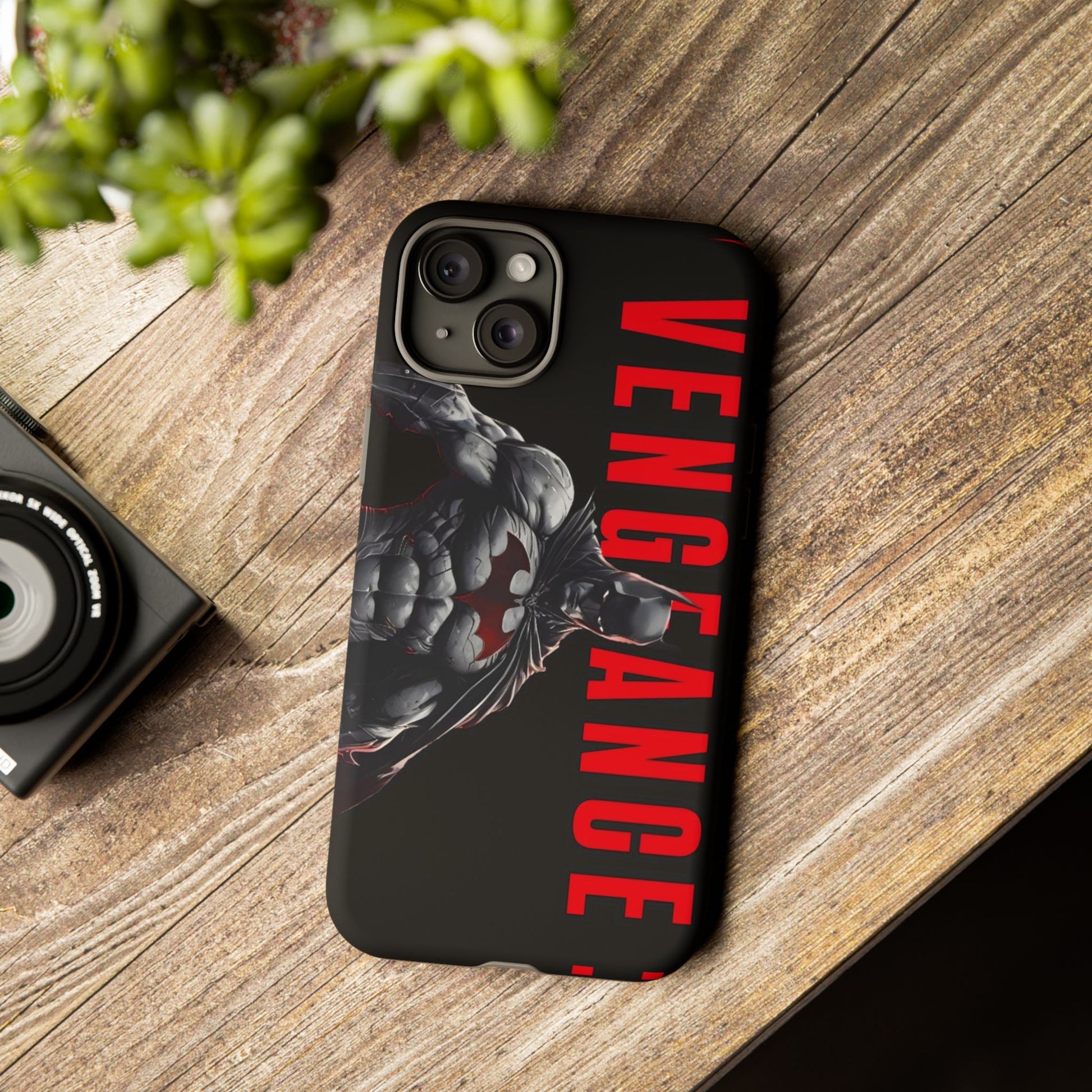 DC Comics Batman Vengence Tough Cases for iPhones, Samsung, and Pixel