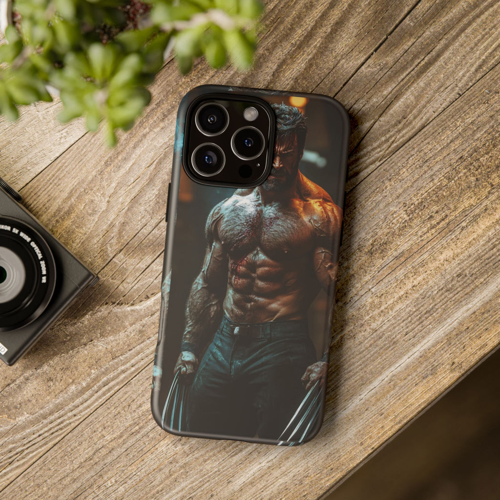 Marvel's Logan Wolverine Tough Cases for iPhones, Samsung, and Pixel