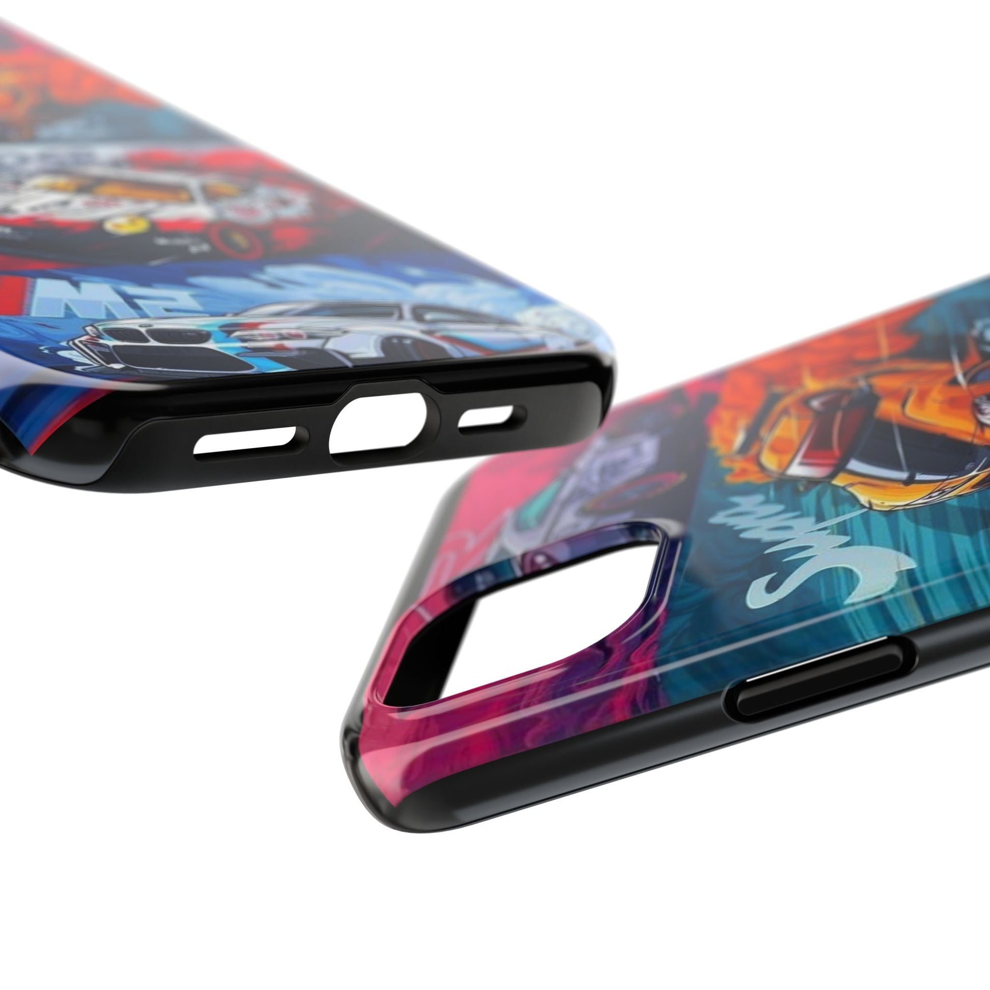 Import Cars Racing Art Inspired 2 Piece Iphone & Samsung Durable Phone Case