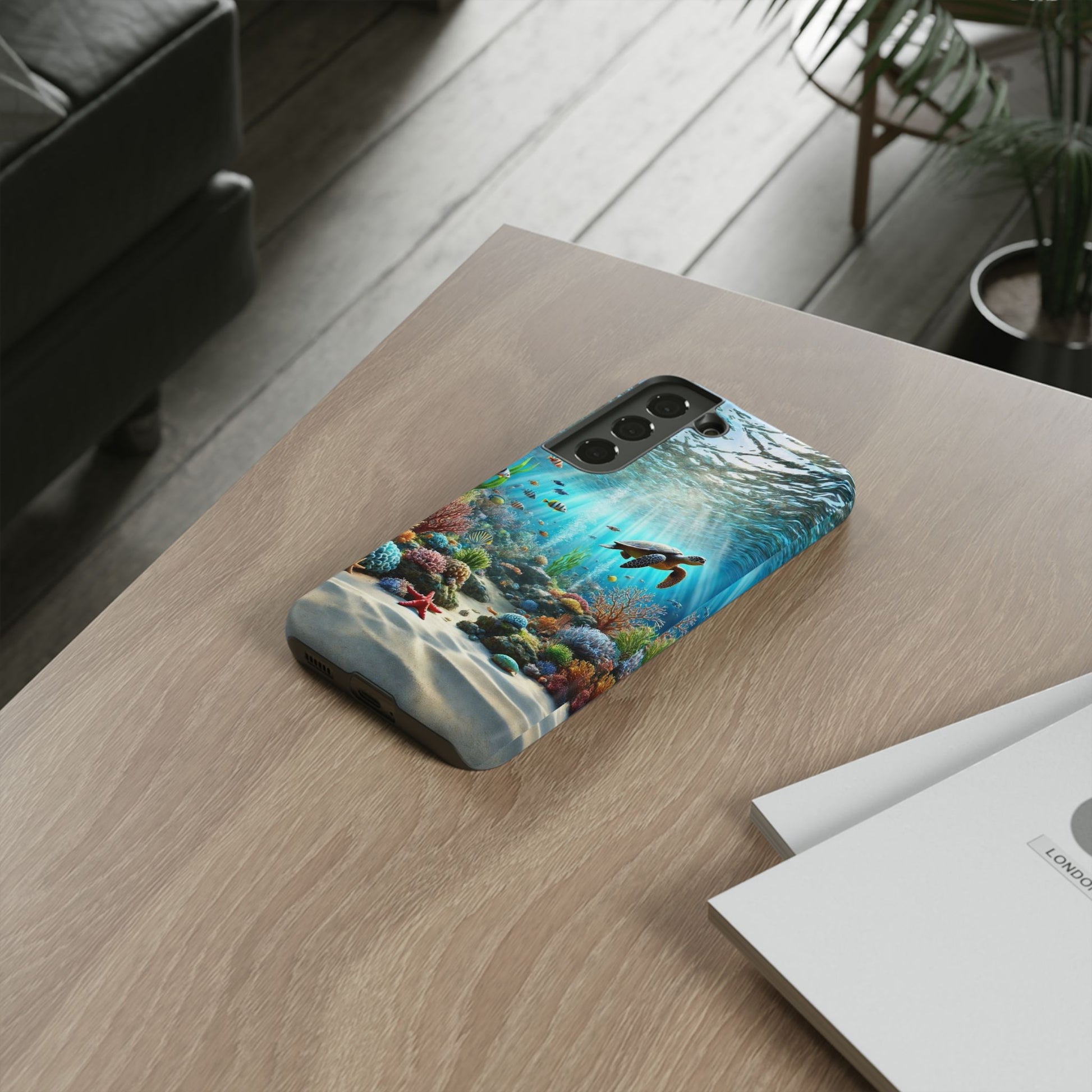Under Sea Landscape Tough Cases for iPhones, Samsung, and Pixel