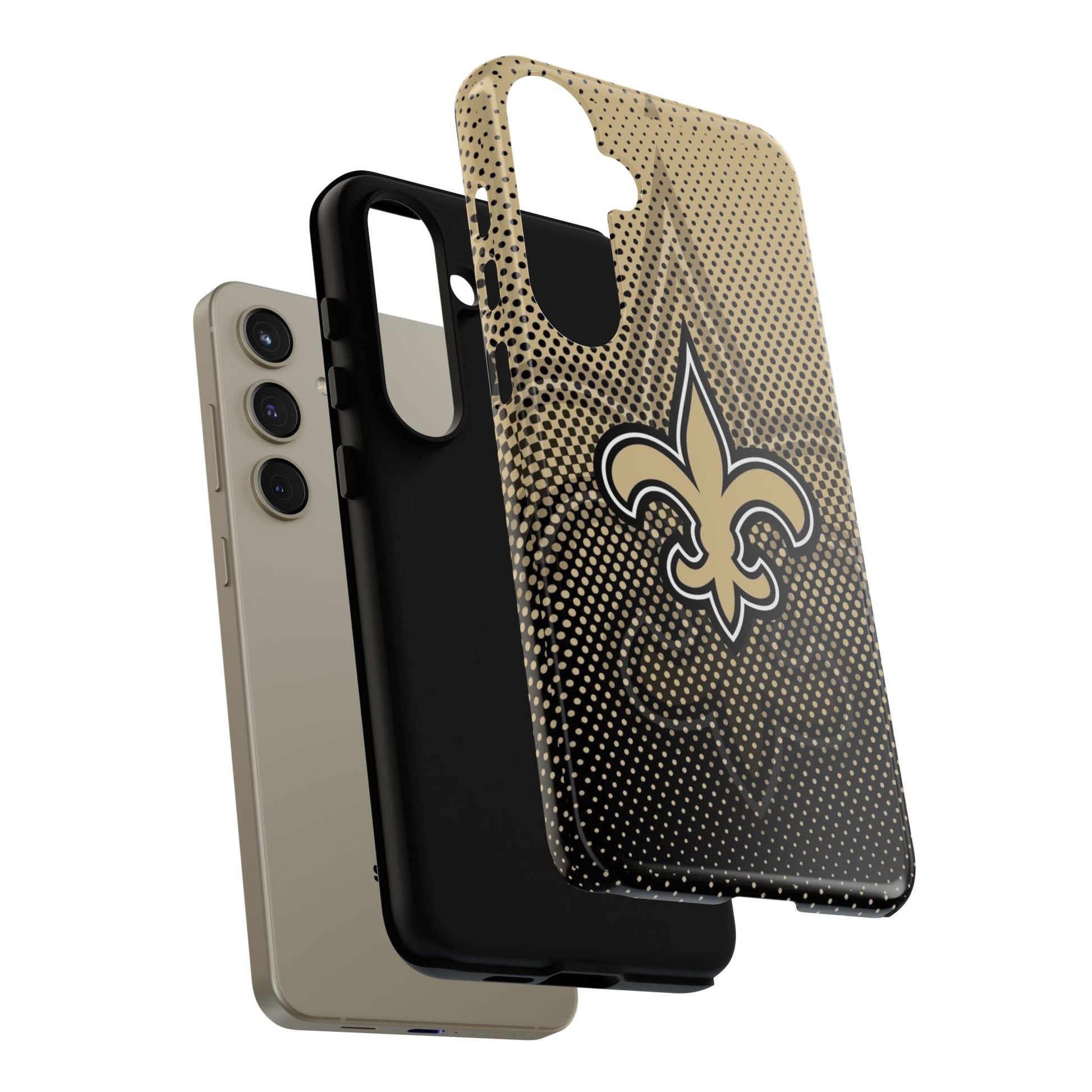 New Orleans Football Saints Logo Tough Cases for iPhones, Samsung, and Pixel