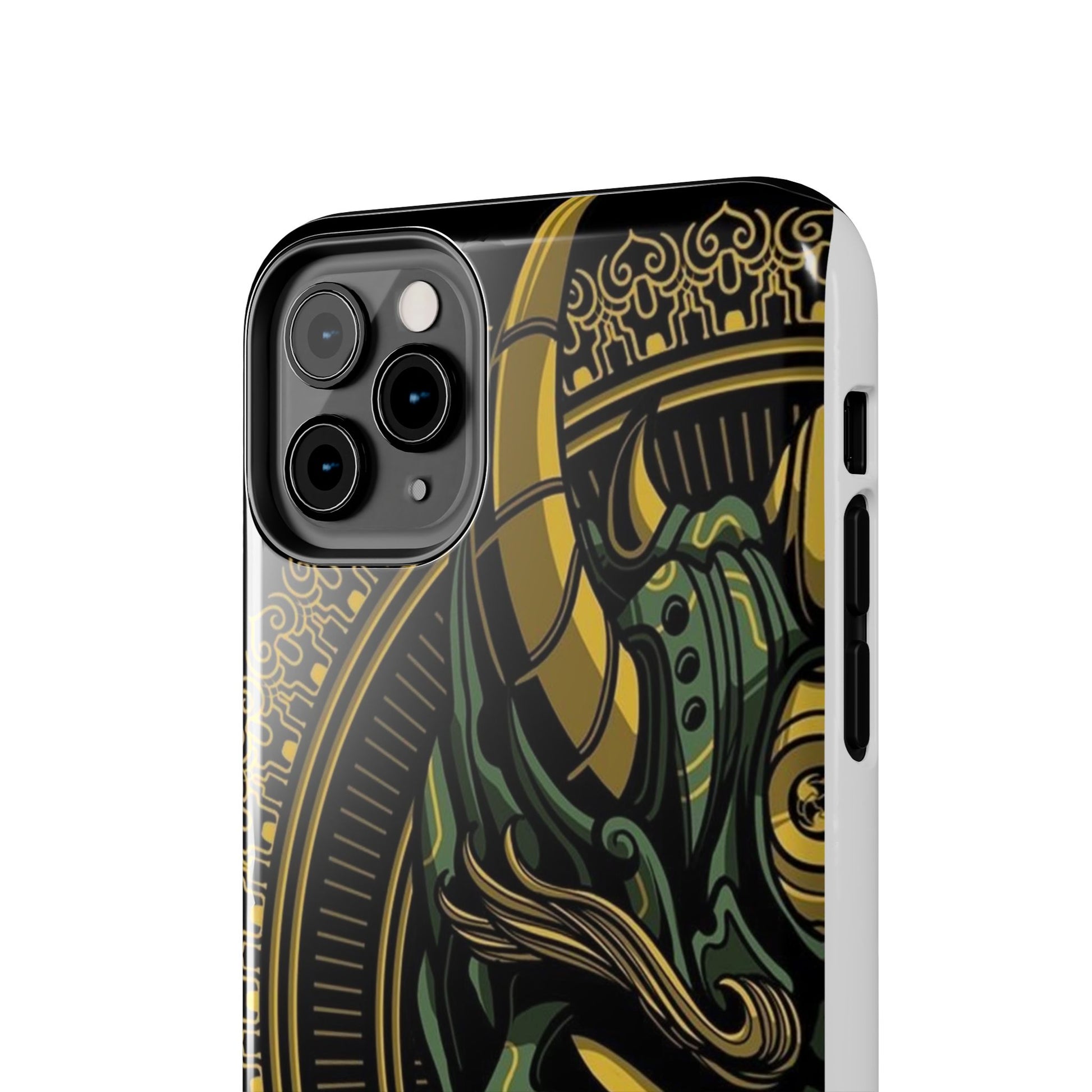 Kabuki Mask Theme Phone Cases for Iphones & Samsung Durable