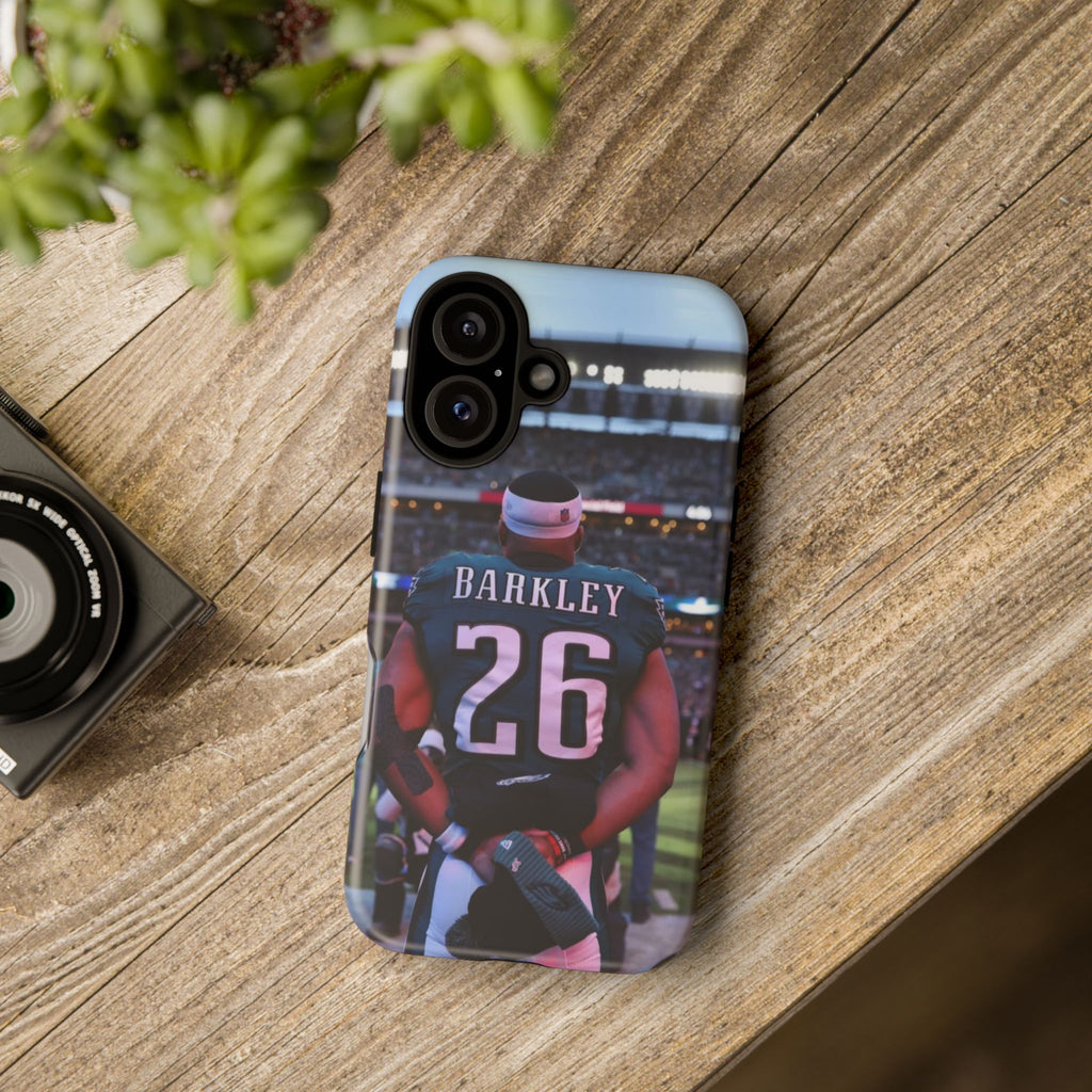 Eagles Football Saquon Barkley Tough Cases for iPhones, Samsung, and Pixel