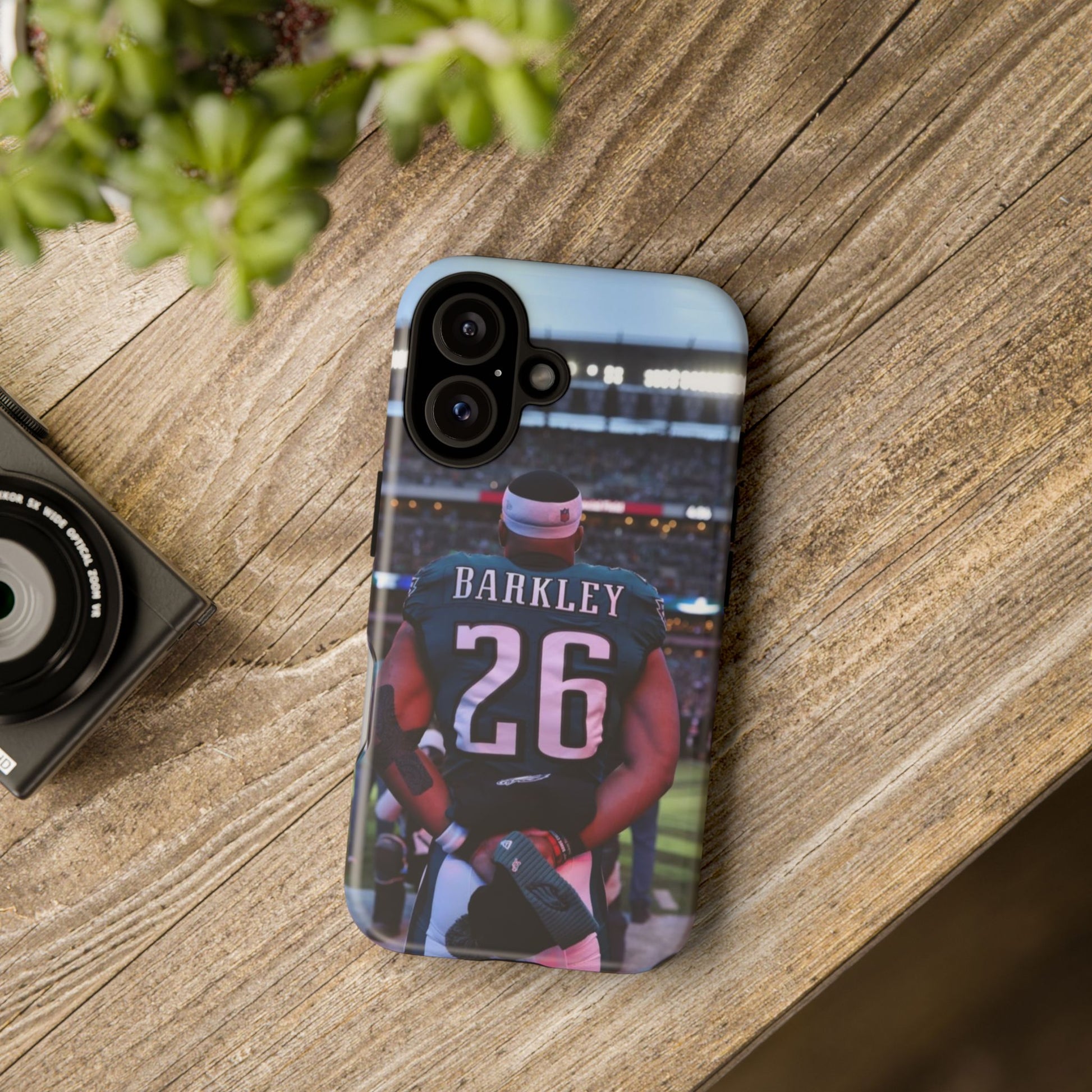 Eagles Football Saquon Barkley Tough Cases for iPhones, Samsung, and Pixel
