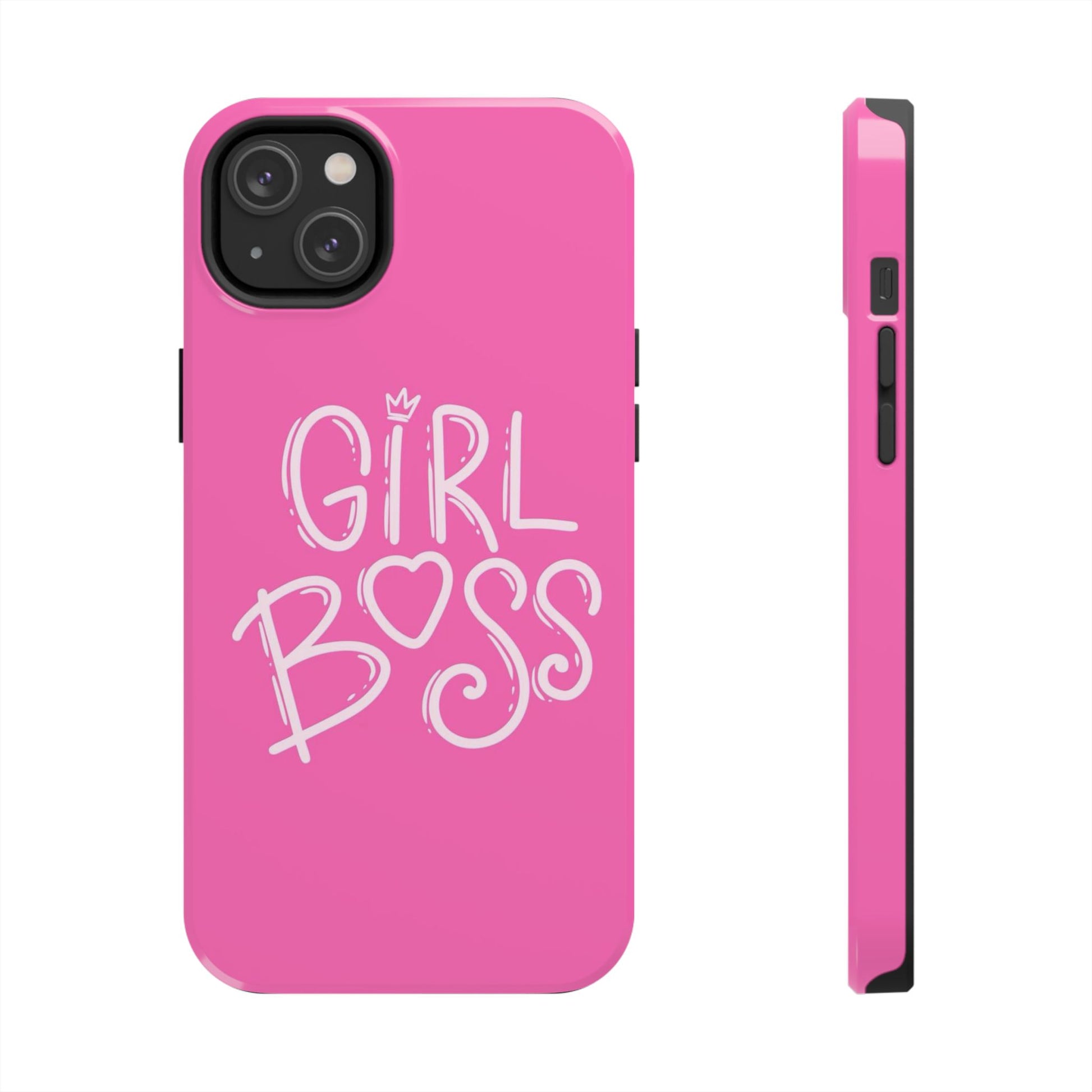 Girl Boss Girly Theme Phone Cases for iPhones & Samsung Phones