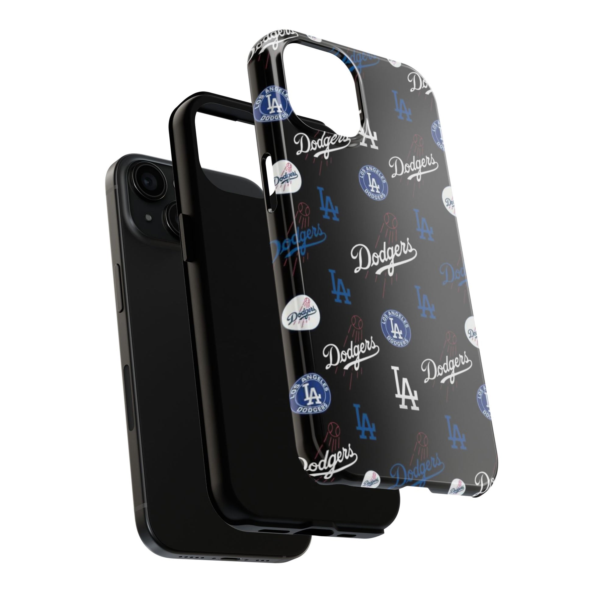 Dodgers Baseball Pattern Phone Cases for Iphones & Samsung Phones Durable