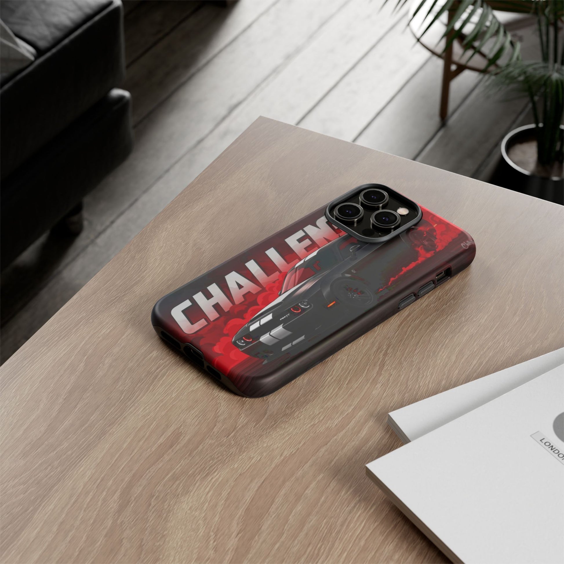 Hellcat Challenger Durable Tough Cases for iPhones, Samsung, and Pixel