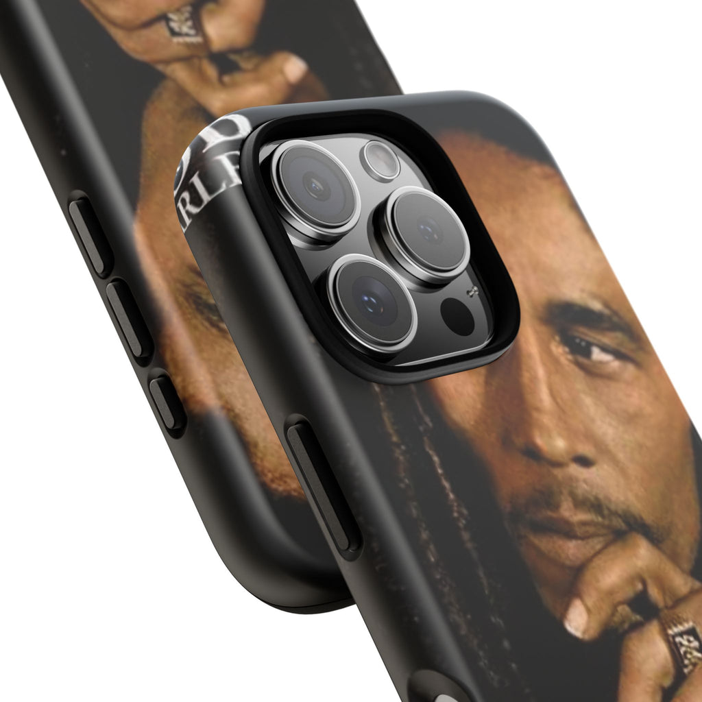 Marley Reggae Tough Cases for iPhones, Samsung, and Pixel