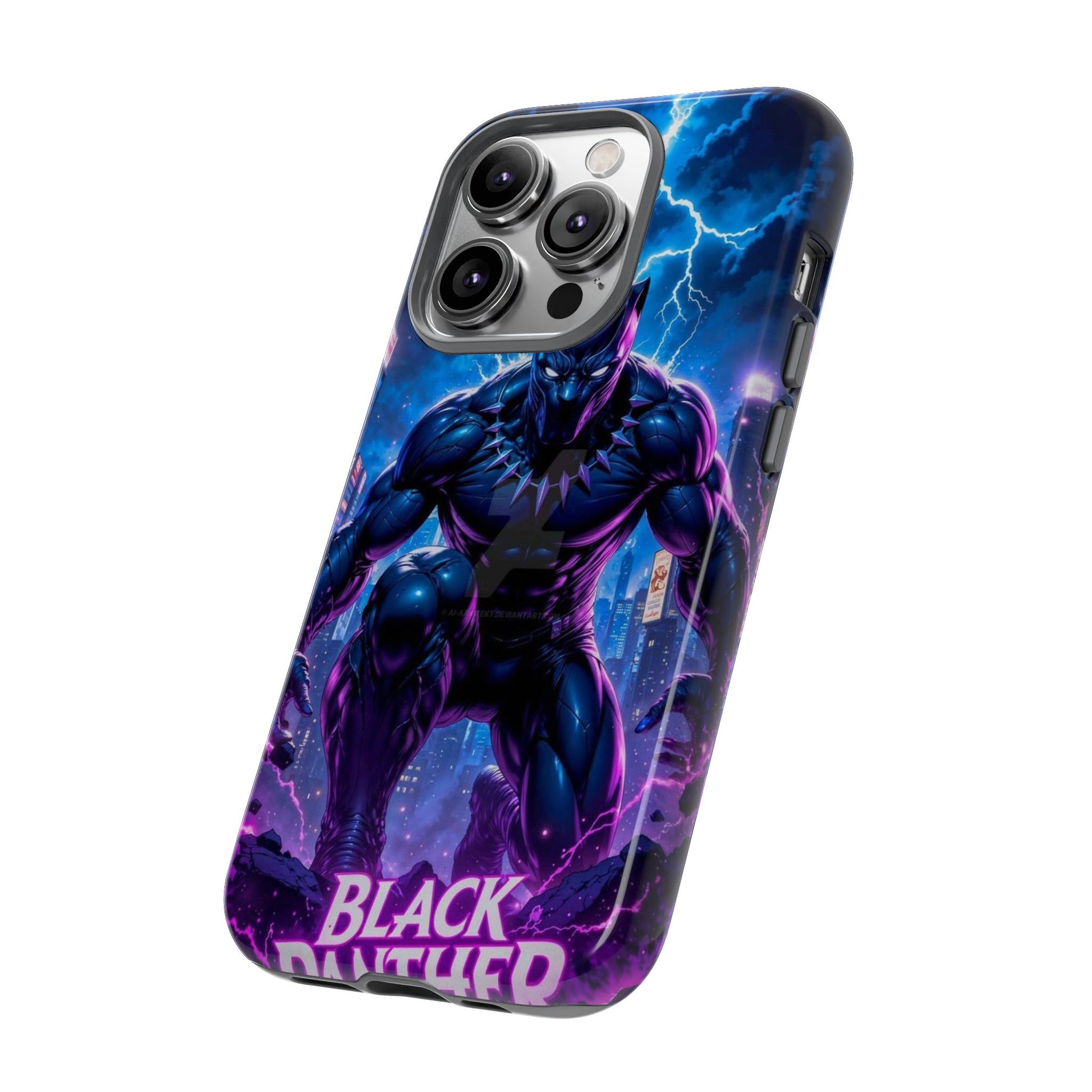 Black Panther Phone Case, Tough Cases for iPhones, Samsung, and Pixel