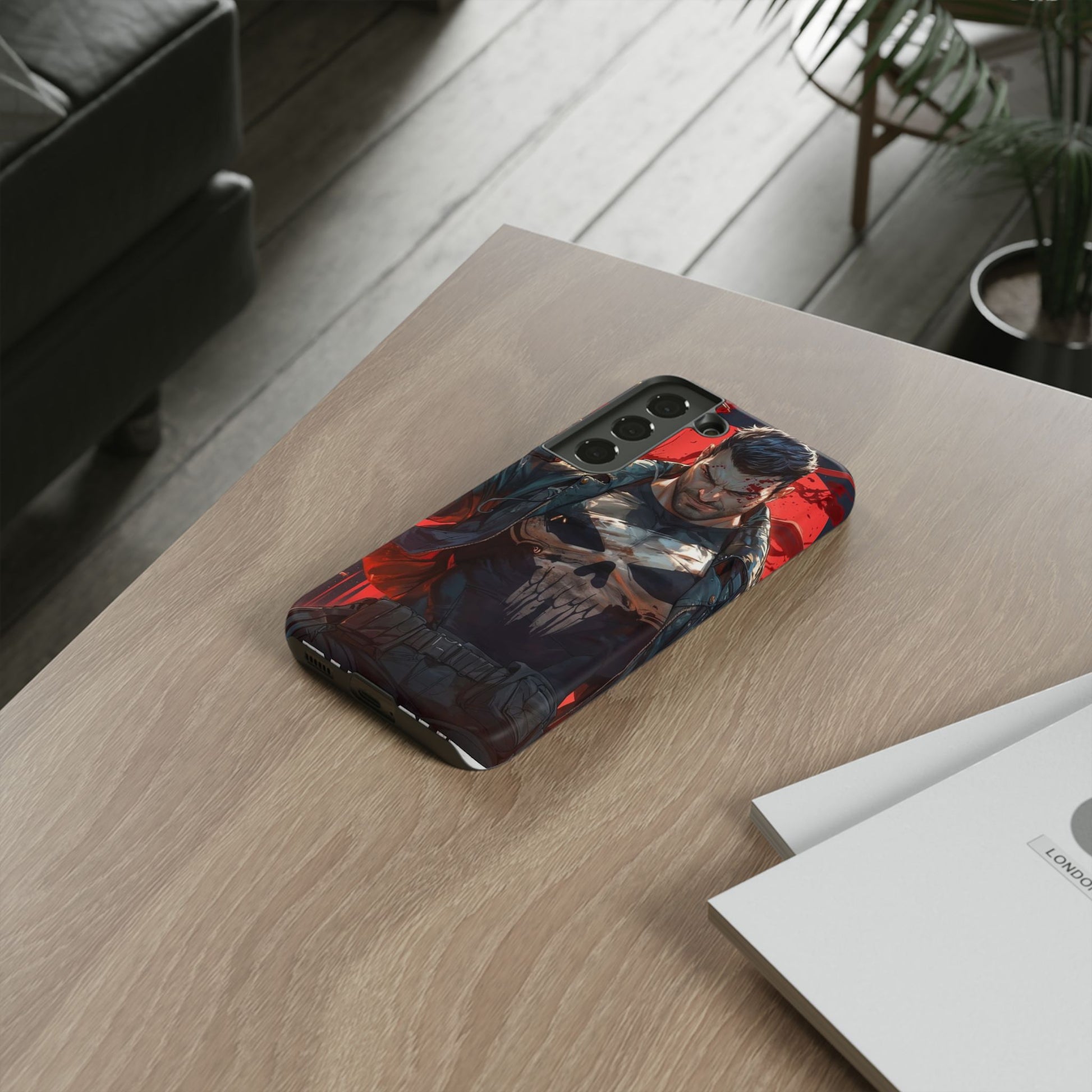 Punisher Tough Cases for iPhones, Samsung, and Pixel