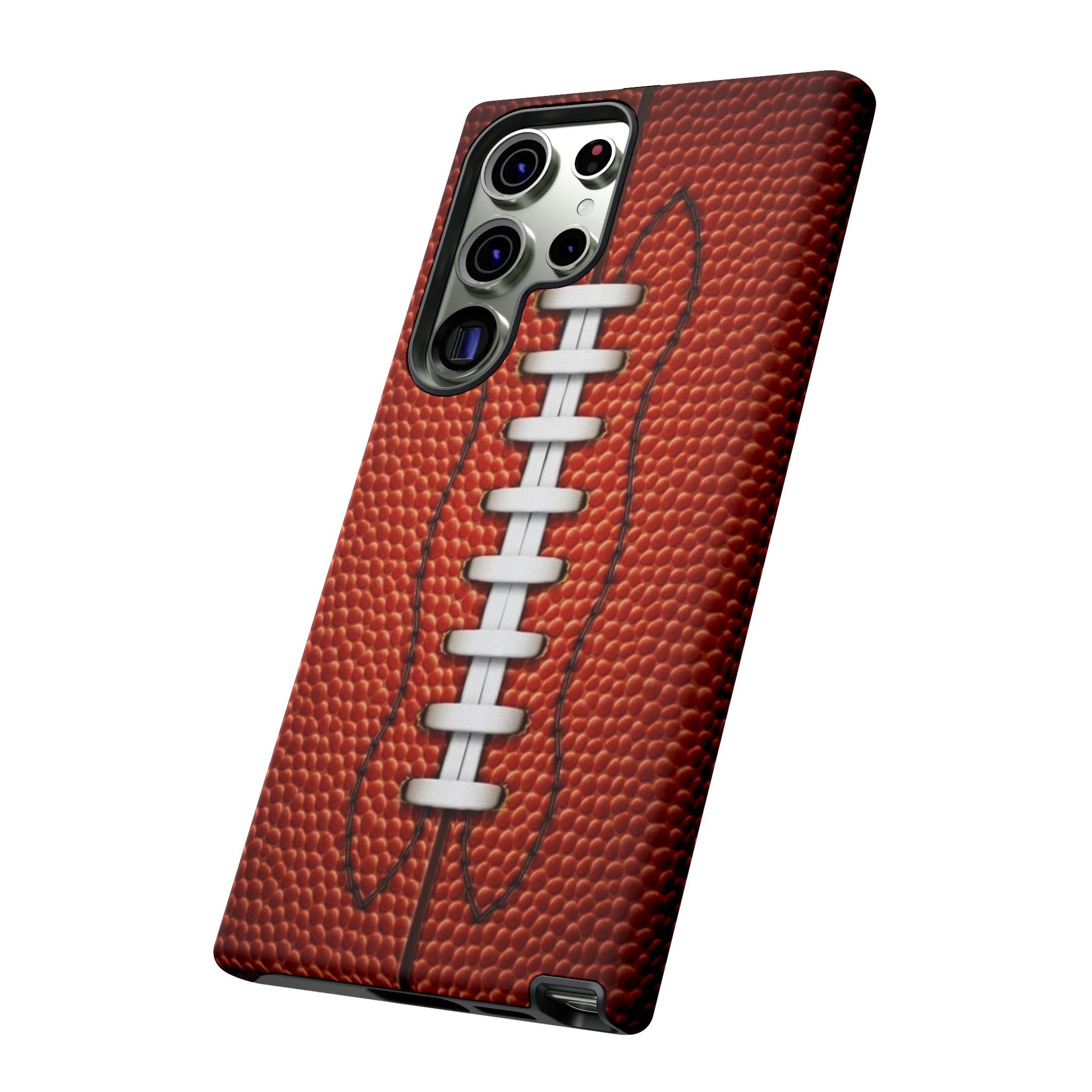 Football Pigskin Print Tough Cases for iPhones, Samsung, and Pixel