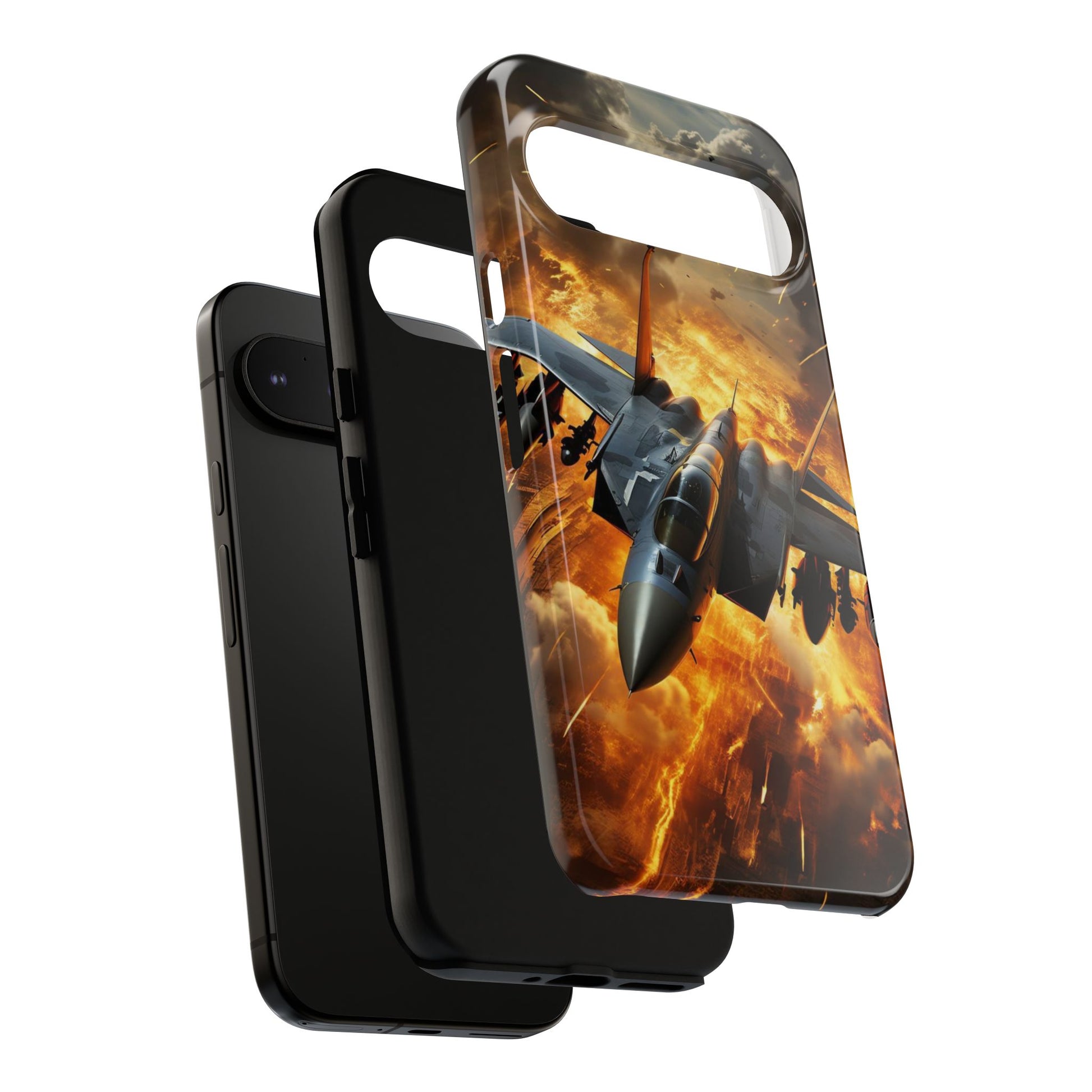 F-15 Fighter Jet Tough Cases for iPhones, Samsung, and Pixel
