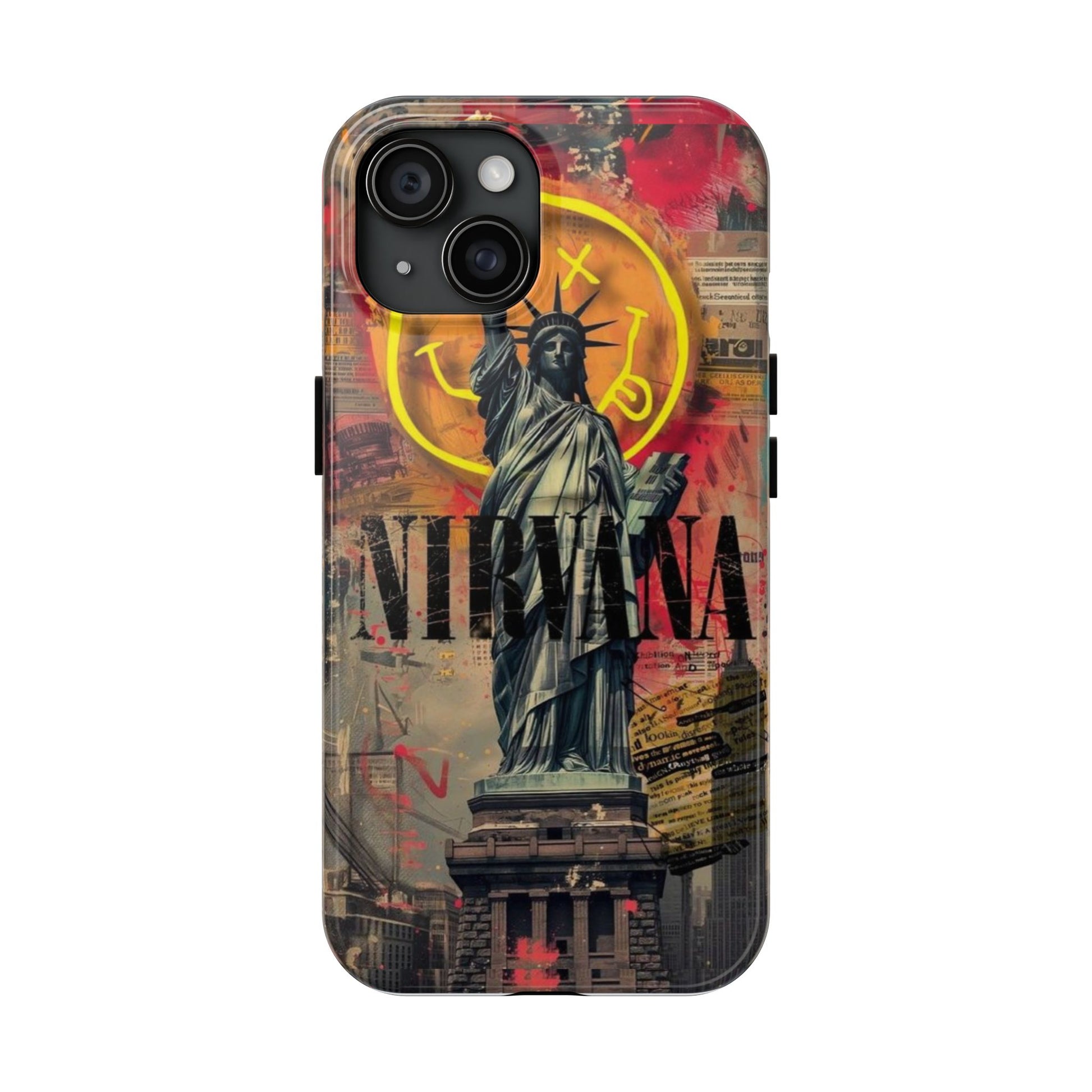 Classic Nirvana Phone Cases for Iphones & Samsung Phones Durable