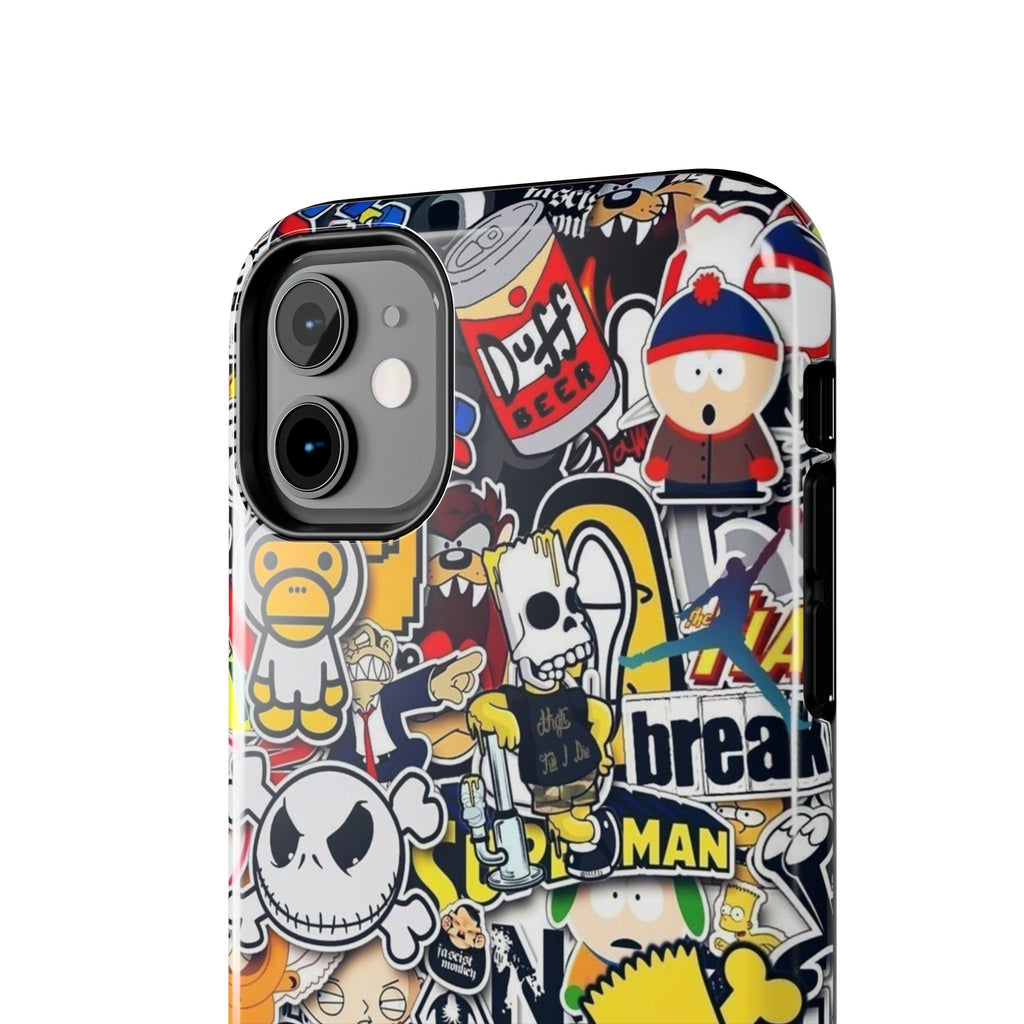 Sticker Bomb Theme Phone Case for iPhone & Samsung Galaxy Phones