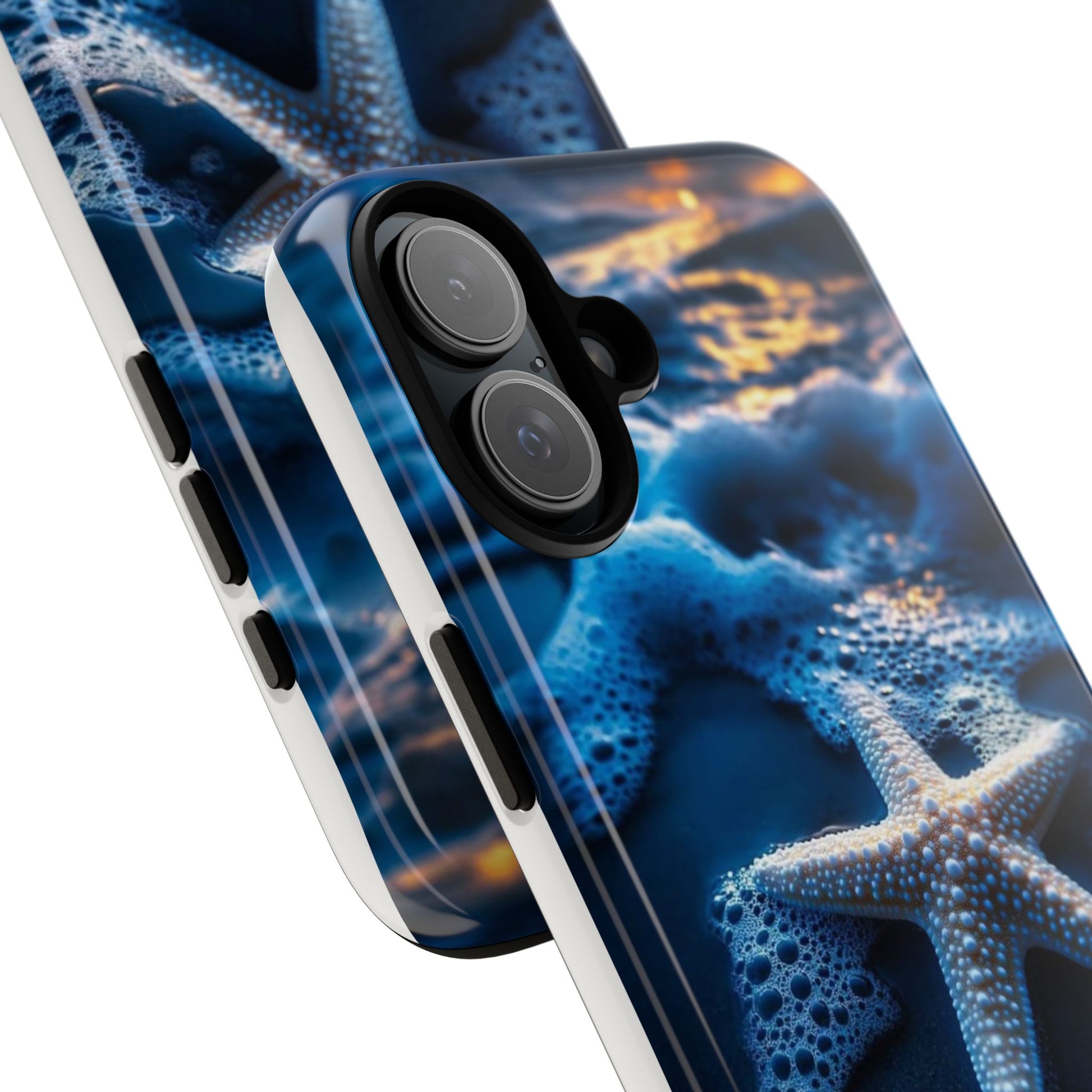 Starfish Beach Tough Cases for iPhones, Samsung, and Pixel