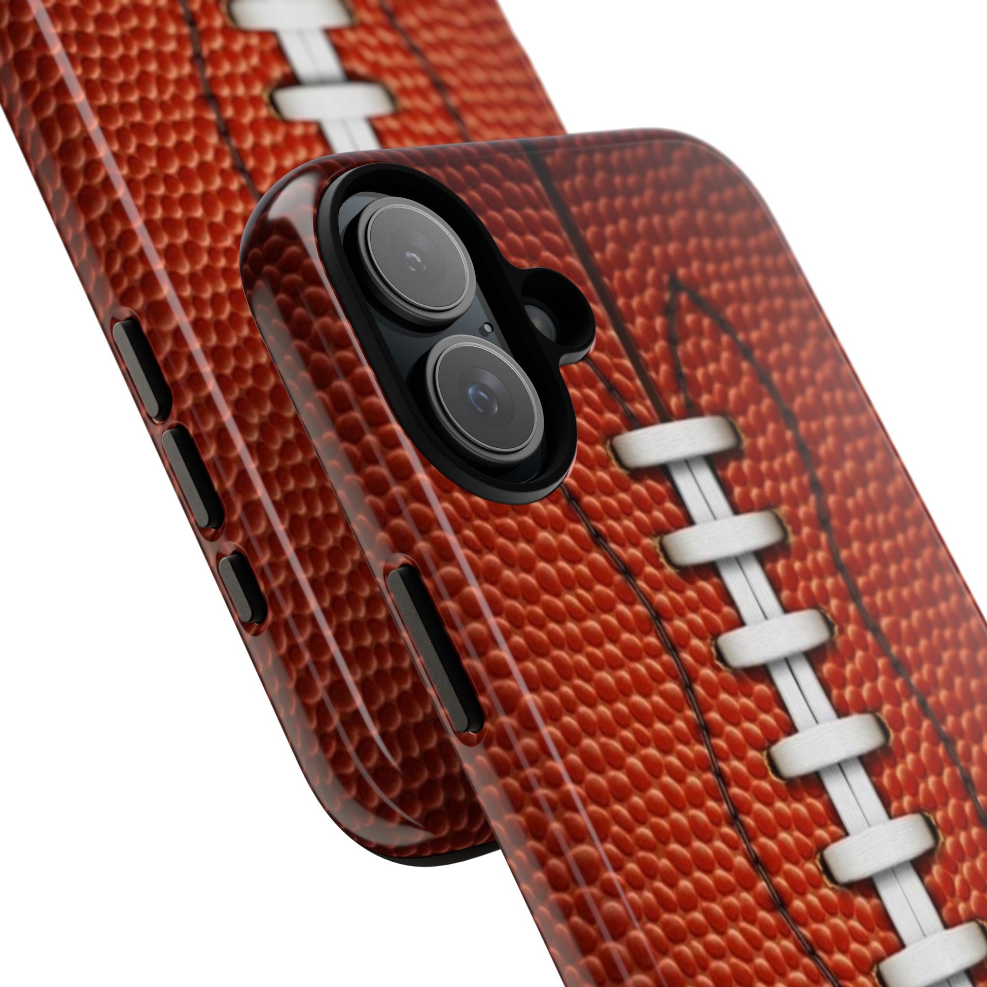 Football Pigskin Print Tough Cases for iPhones, Samsung, and Pixel