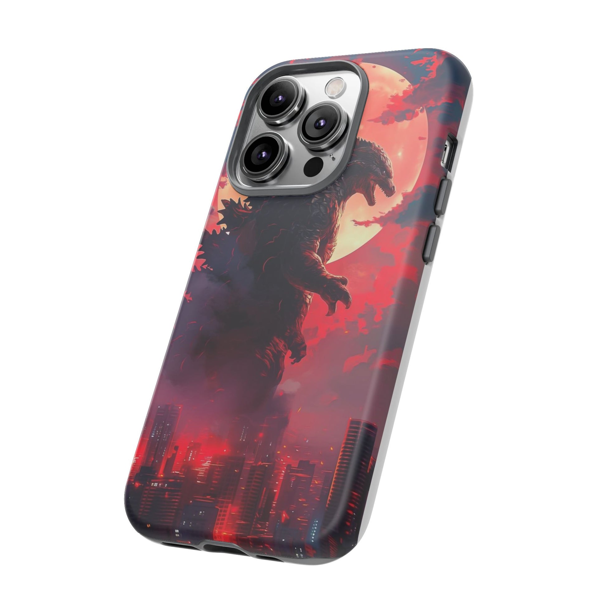 King of Monsters Godzilla Tough Phone Cases for iPhones, Samsung, and Pixel