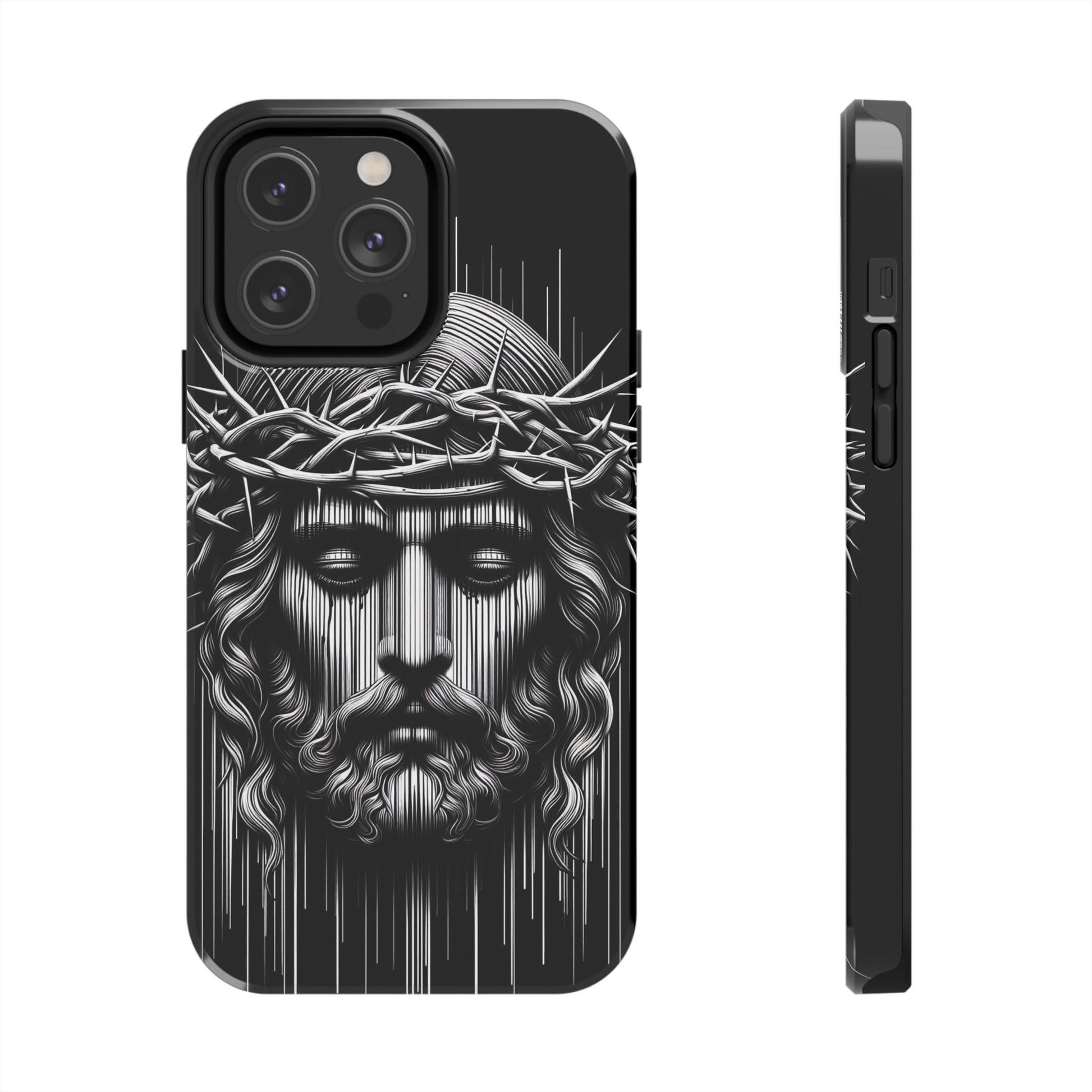 Jesus The King Crown Christian Phone Cases for iPhones & Samsung Phones
