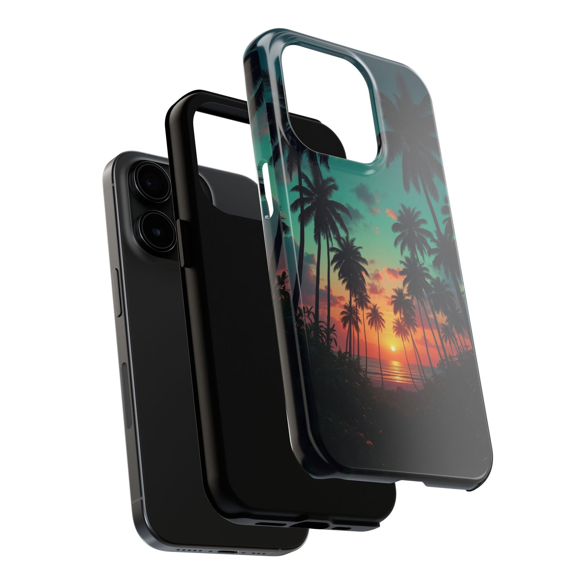 Beach Oasis Themed Tough Phone Cases for Iphones & Samsung Phones
