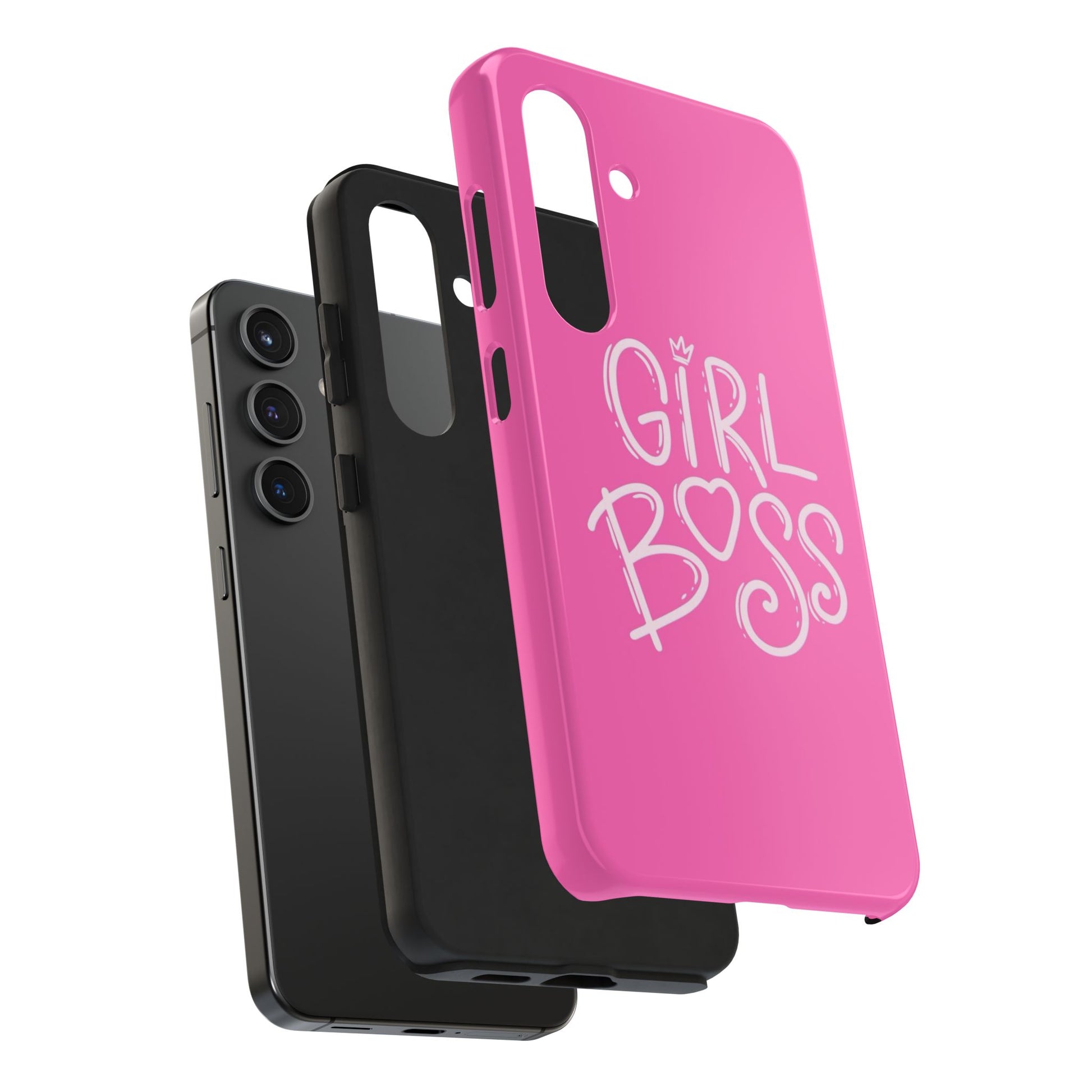 Girl Boss Girly Theme Phone Cases for iPhones & Samsung Phones