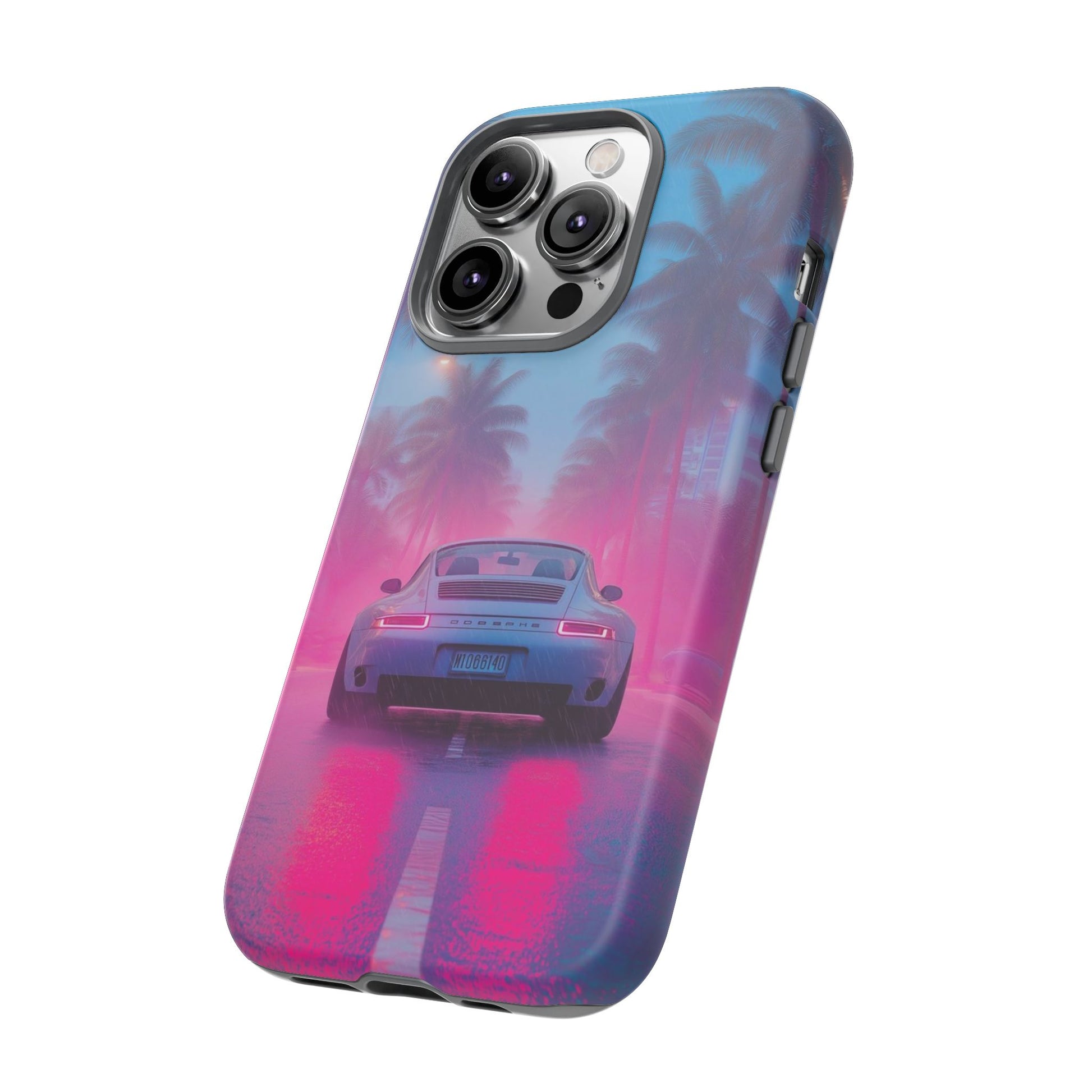 Miami Vice Porsche Phone Case for iPhone, Samsung Galaxy, & Pixel Phones