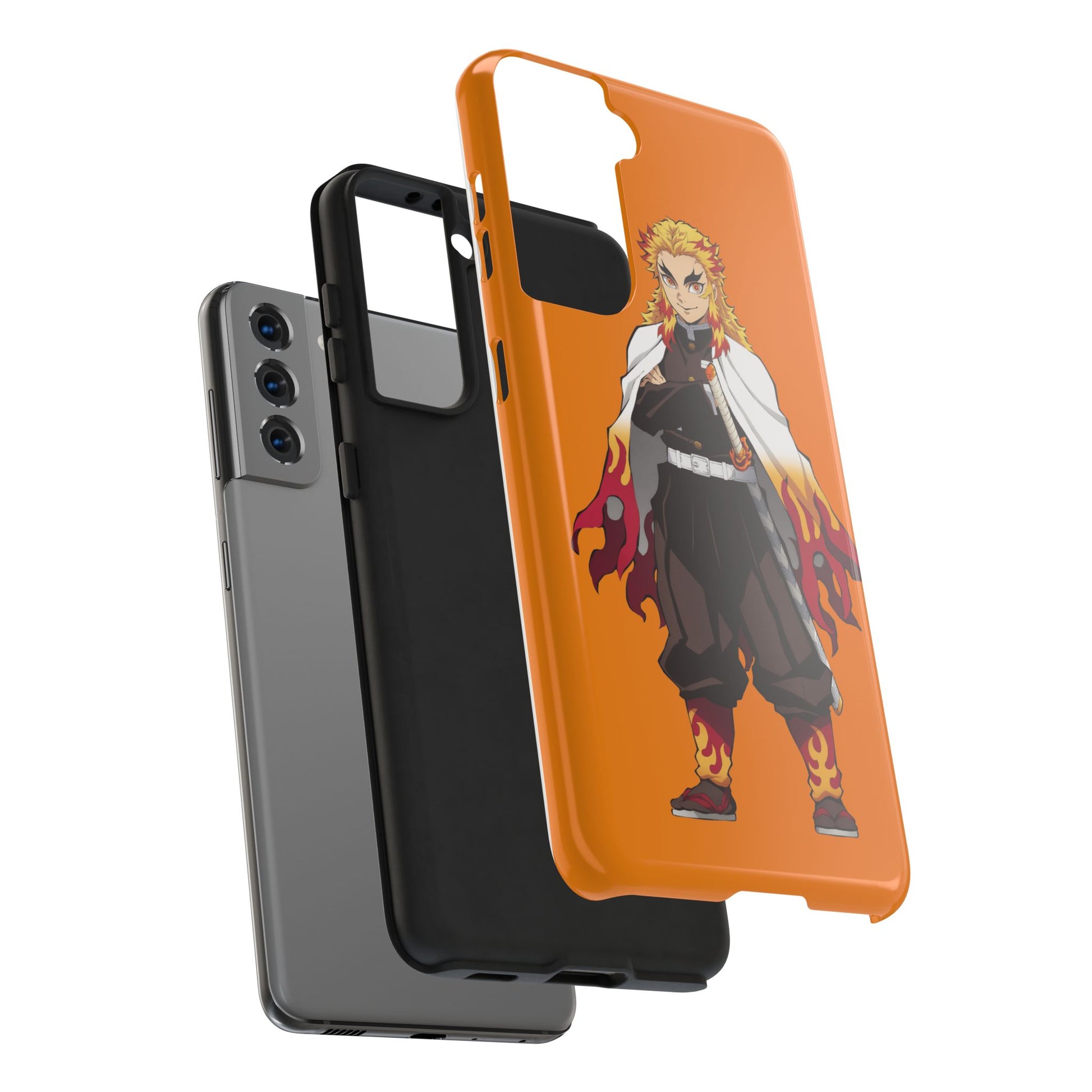 Demon Slayer Rengoku Phone Case for iPhone & Samsung Galaxy Phones