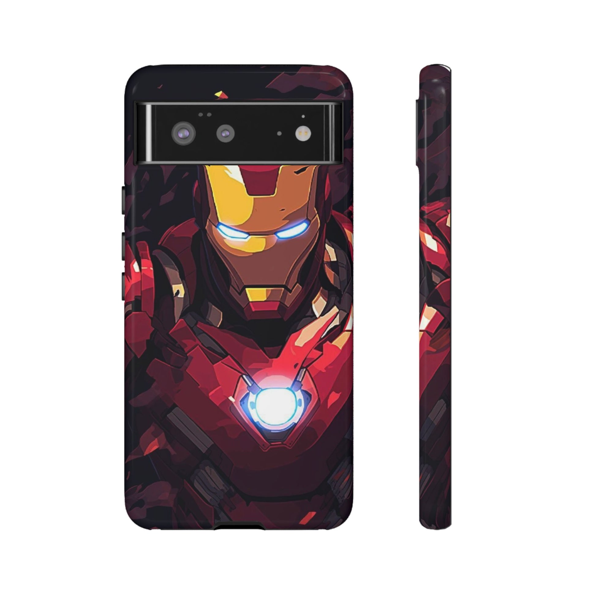Invincible Iron Man Tough Cases for iPhones, Samsung, and Pixel