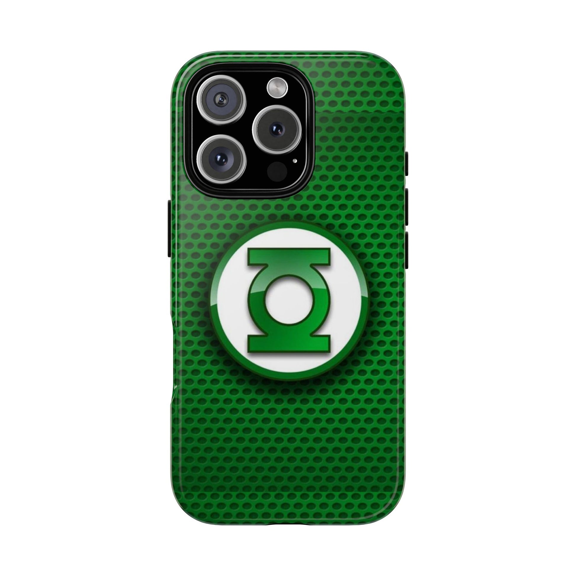 Green Lantern Logo Phone Case, Tough Cases, DC Case for iPhones, Samsung, and Pixel