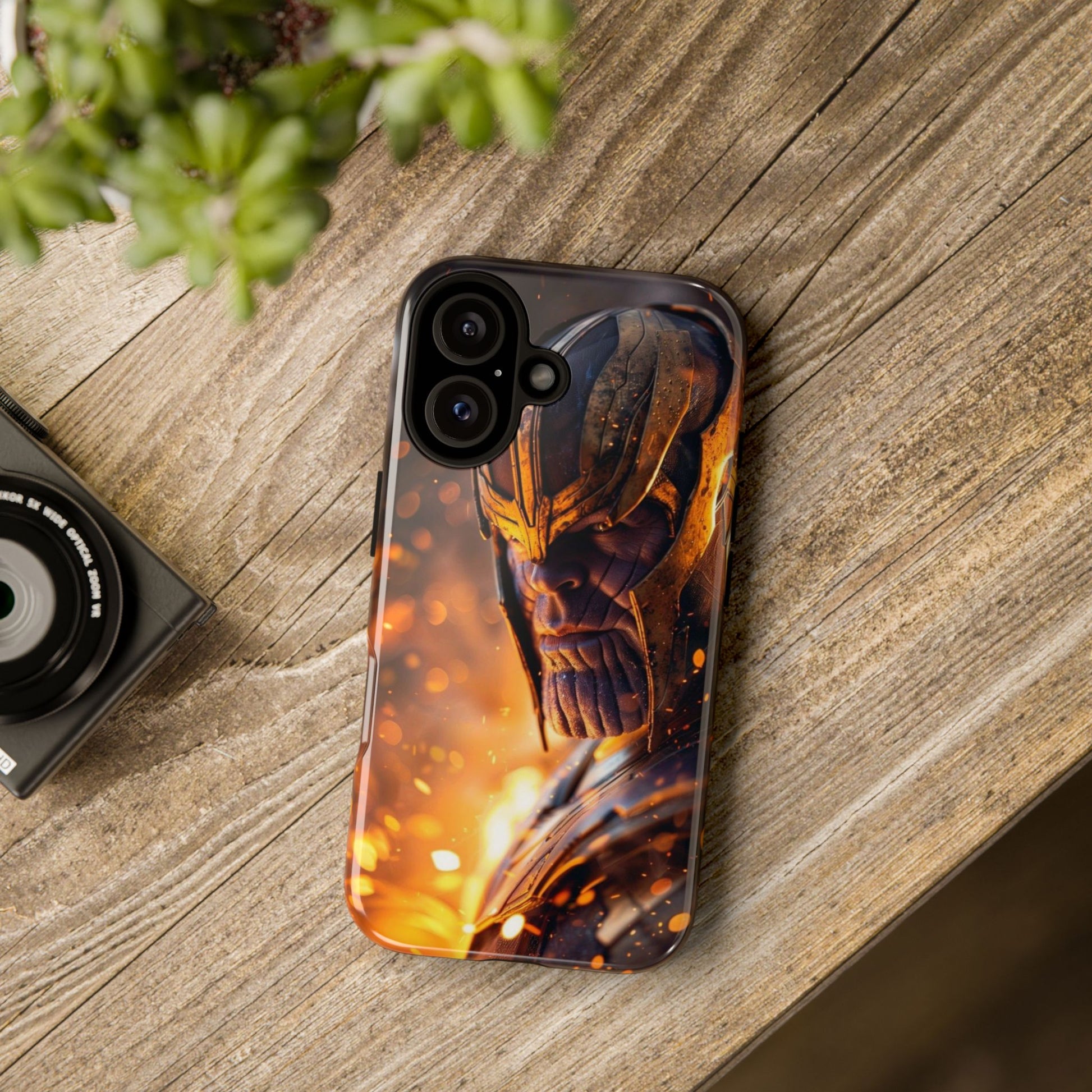 Marvel Villain Thanos Tough Cases for iPhones, Samsung, and Pixel
