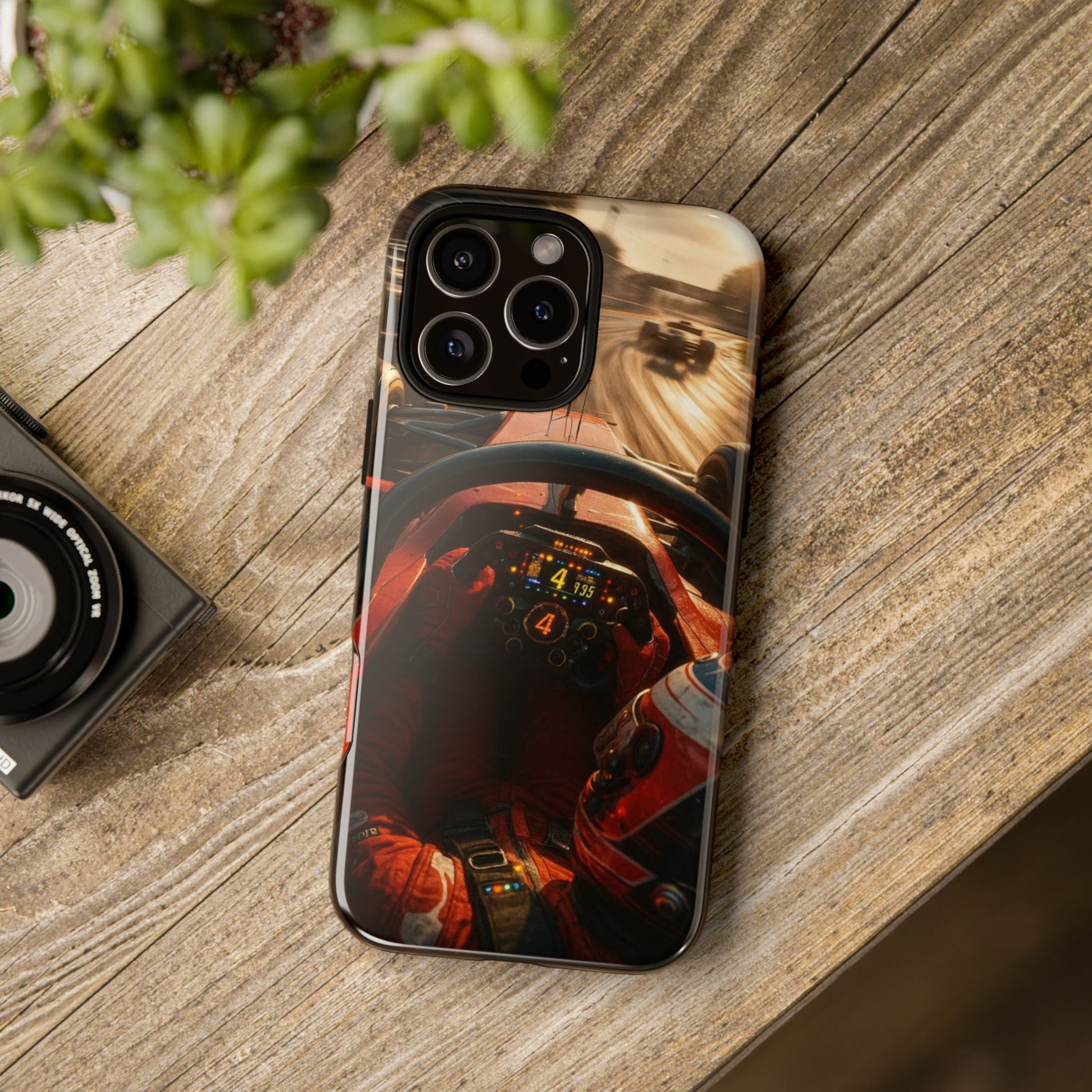 Formula 1 Cockpit Phone Case, Tough Cases for iPhones, Samsung, and Pixel