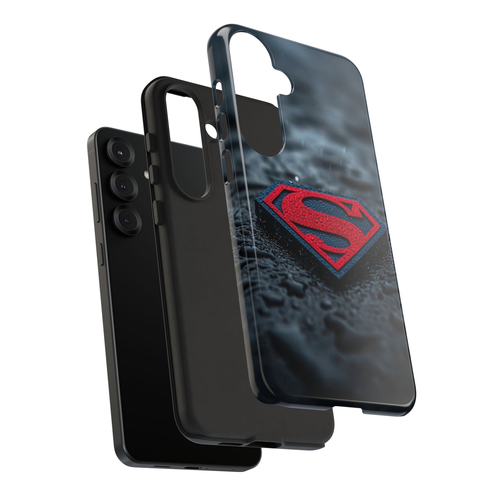 Superman Logo Tough Cases for iPhones, Samsung, and Pixel